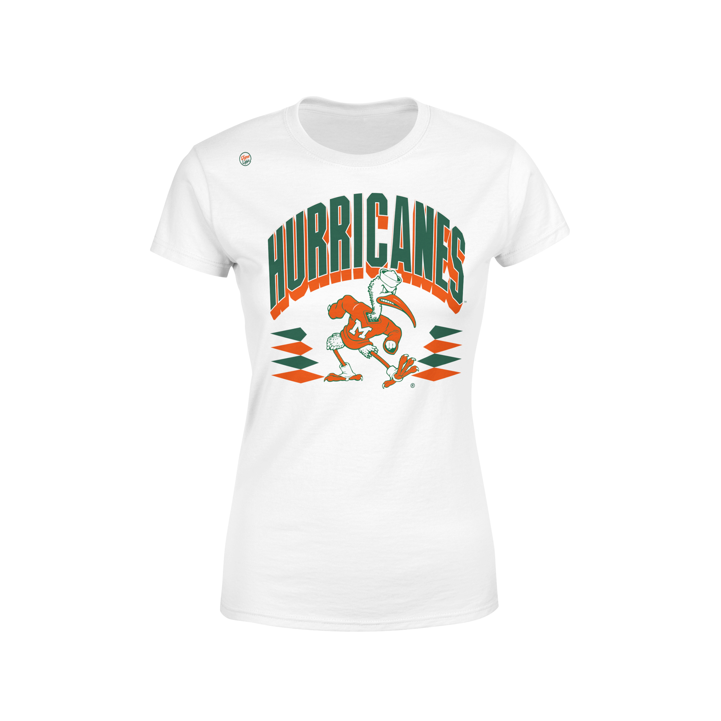 Miami Hurricanes Women’s Retro Tee