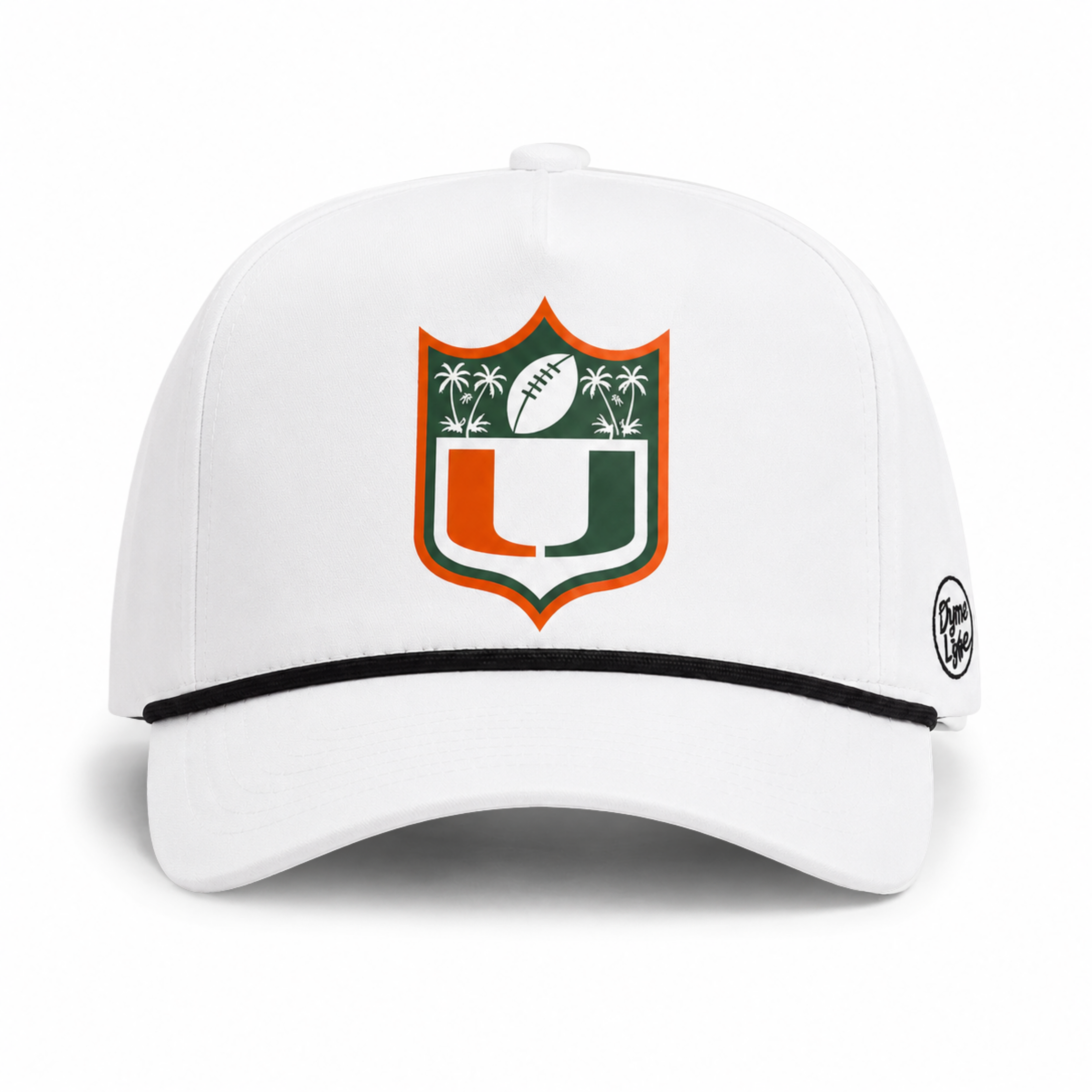 Miami Hurricanes Shield U Rope Hat