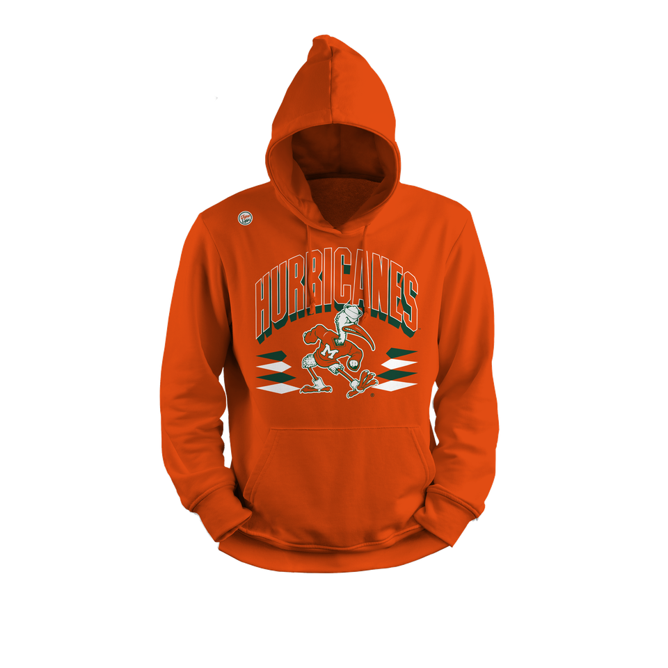 Miami Hurricanes Men’s Retro Hoodie