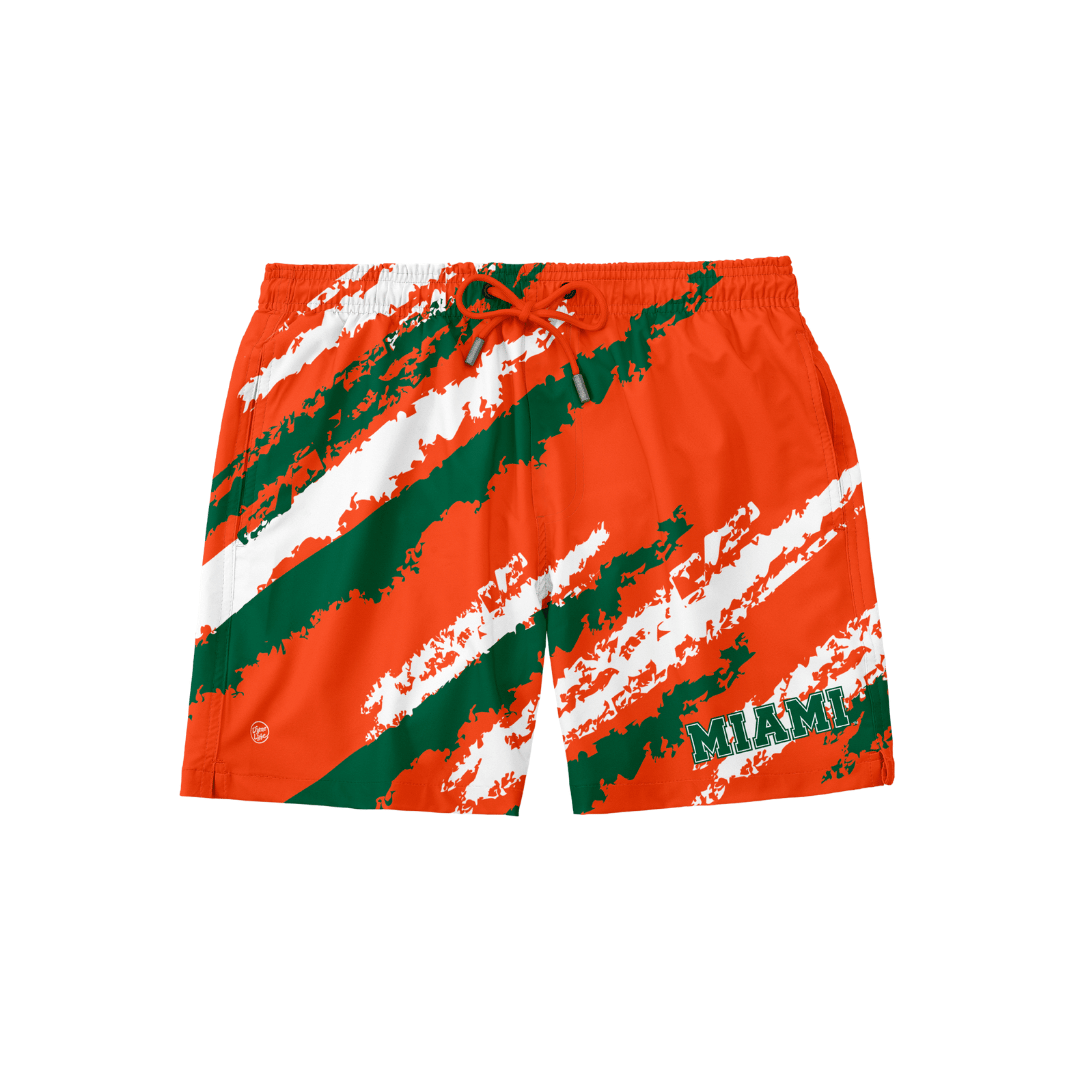 Miami Hurricanes Men's 90s Trunks
