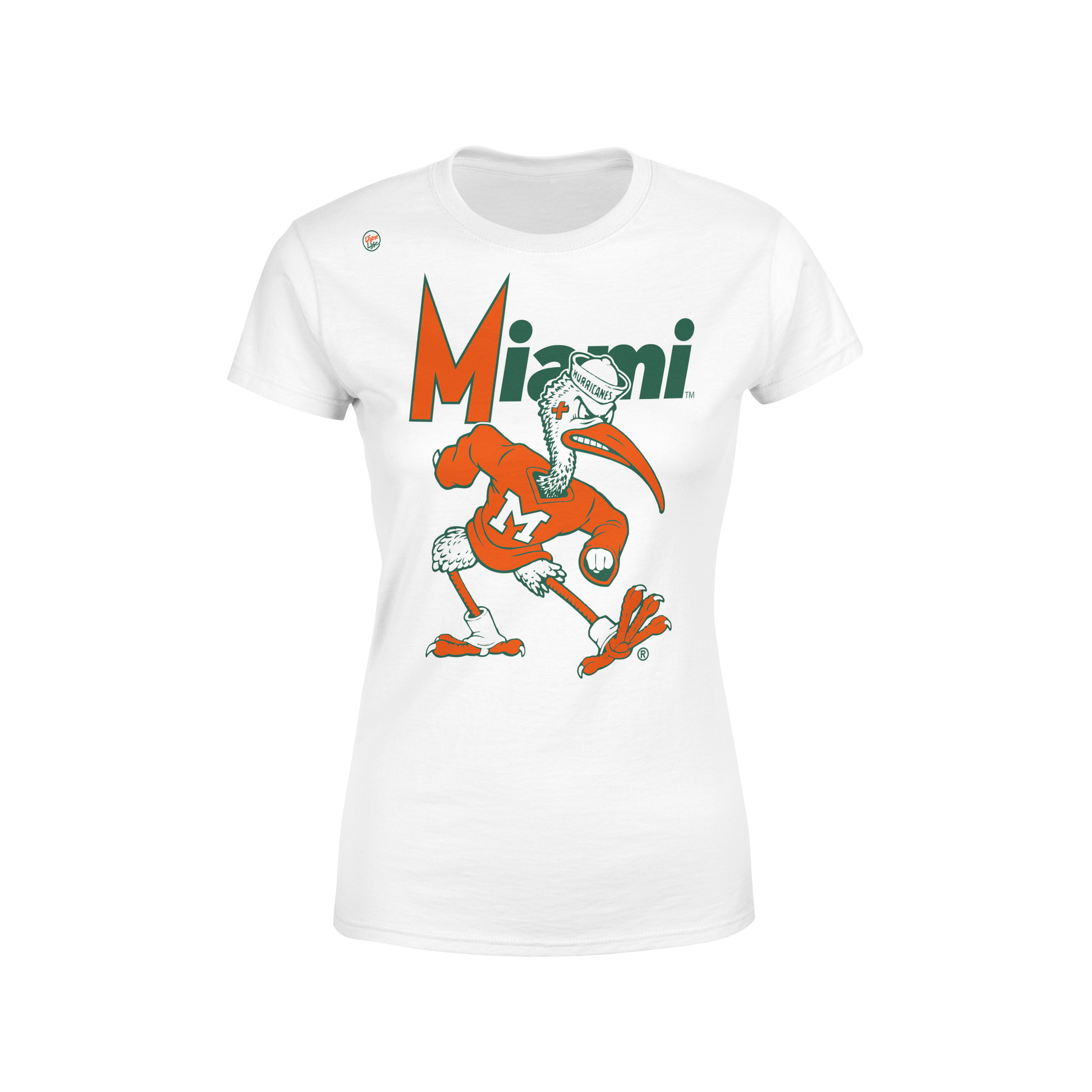 Miami Hurricanes Women’s Logo Tee