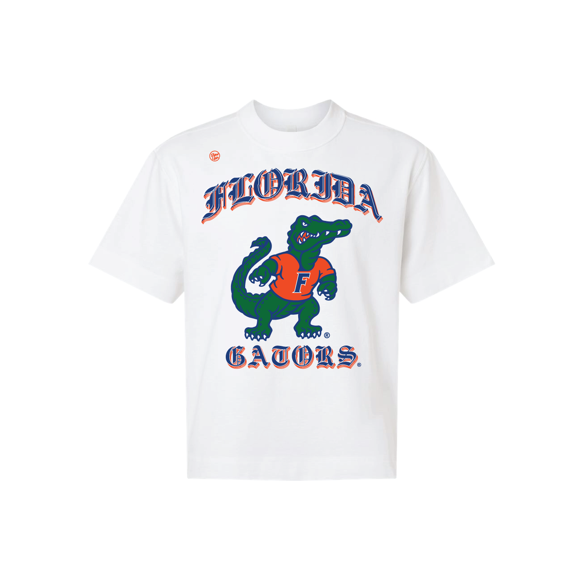 Florida Gators Men's Mascot Old English Tee - White