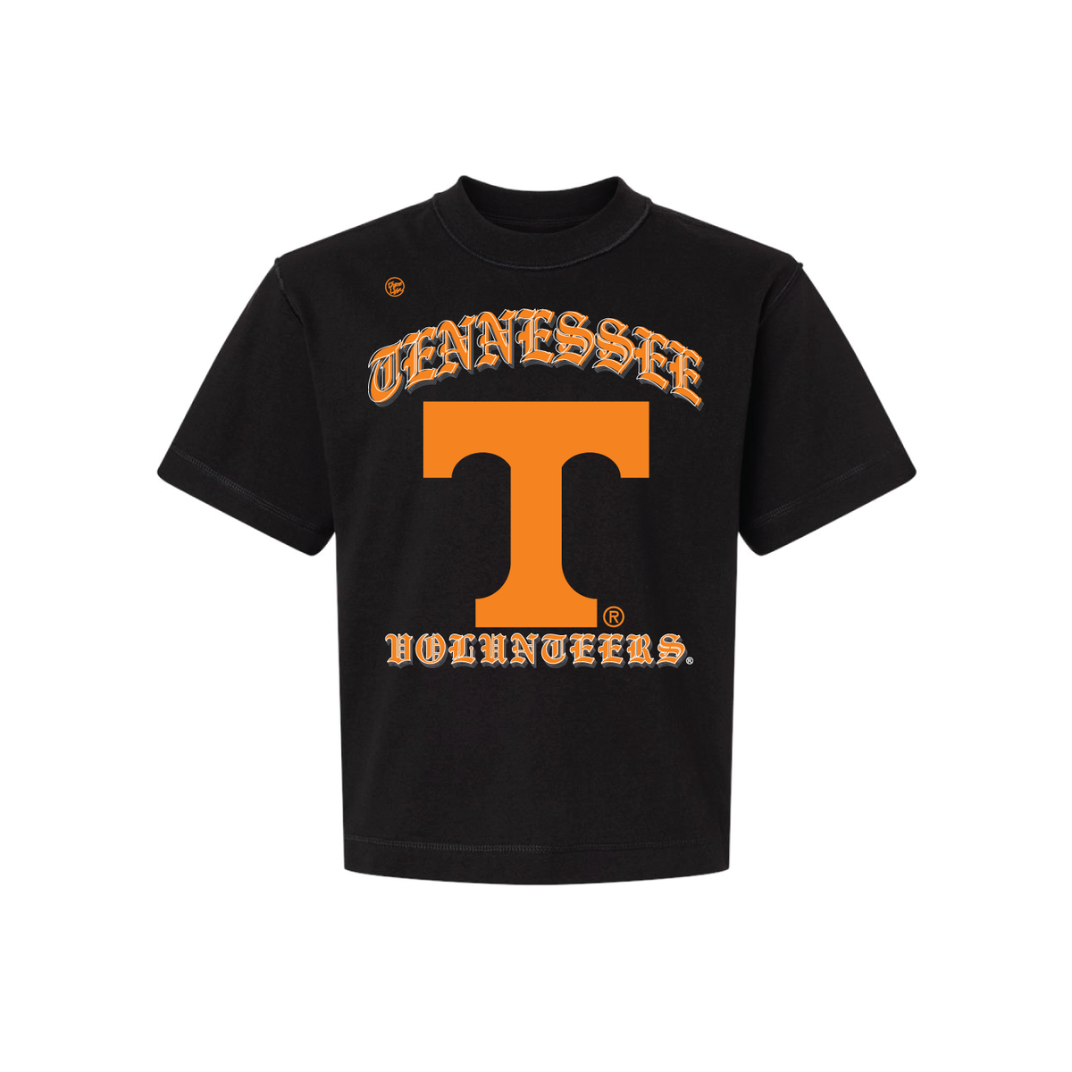 Tennessee Volunteers Men's Mascot Old English Tee - Black