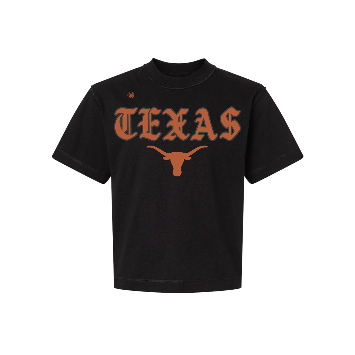 Texas Longhorns Men's Old English Tee - Black