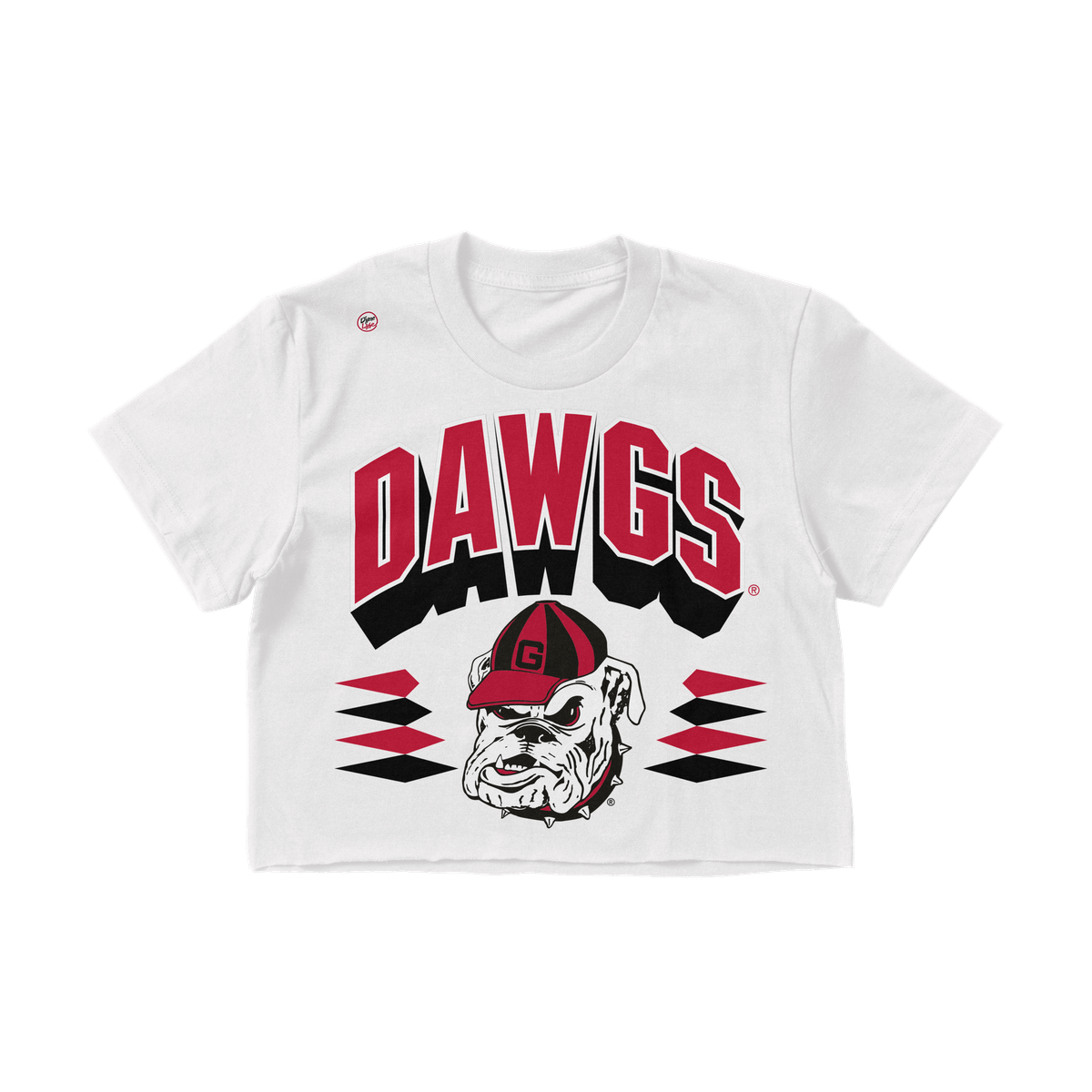 Georgia Bulldogs Women's Retro Crop