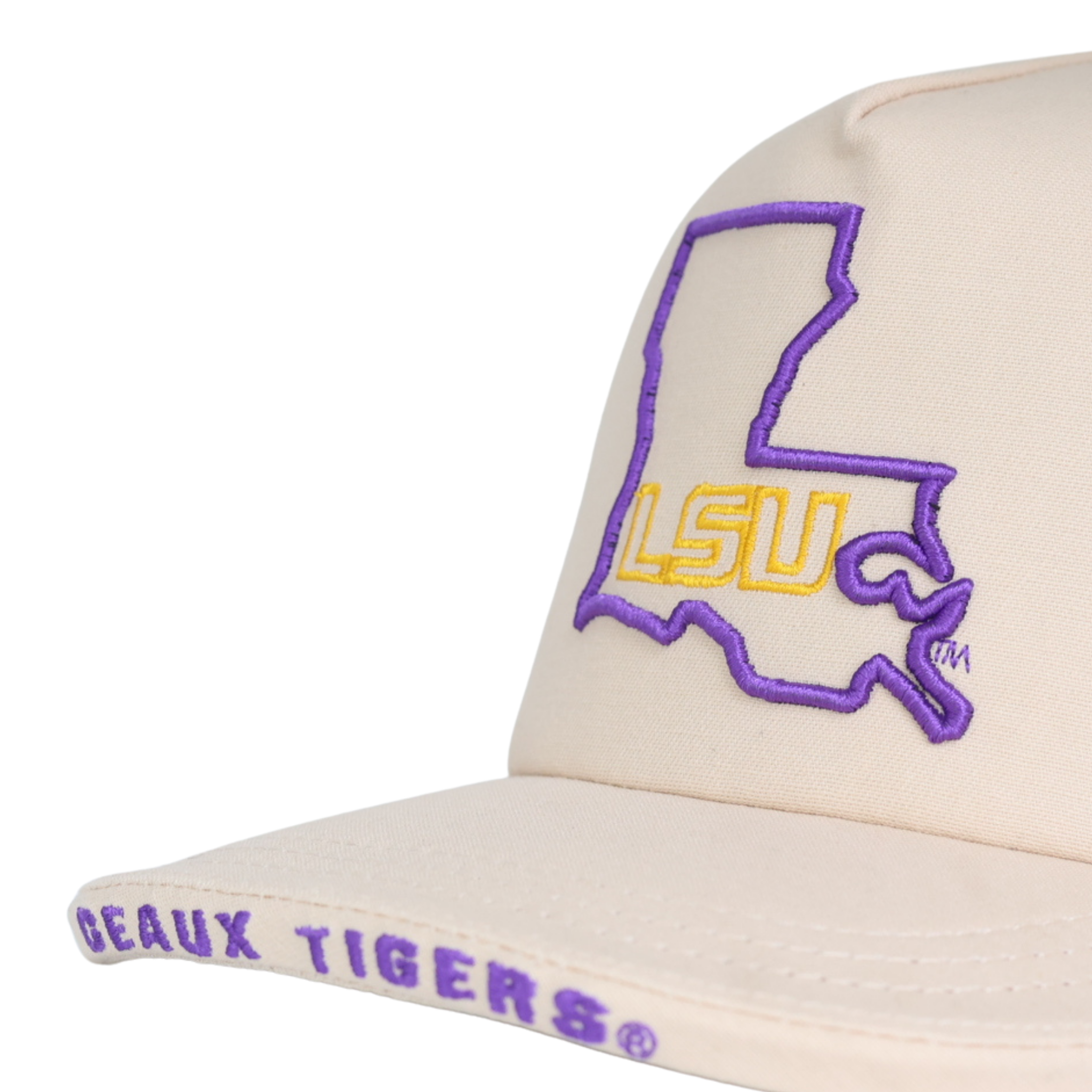 LSU Tigers Outline Snapback