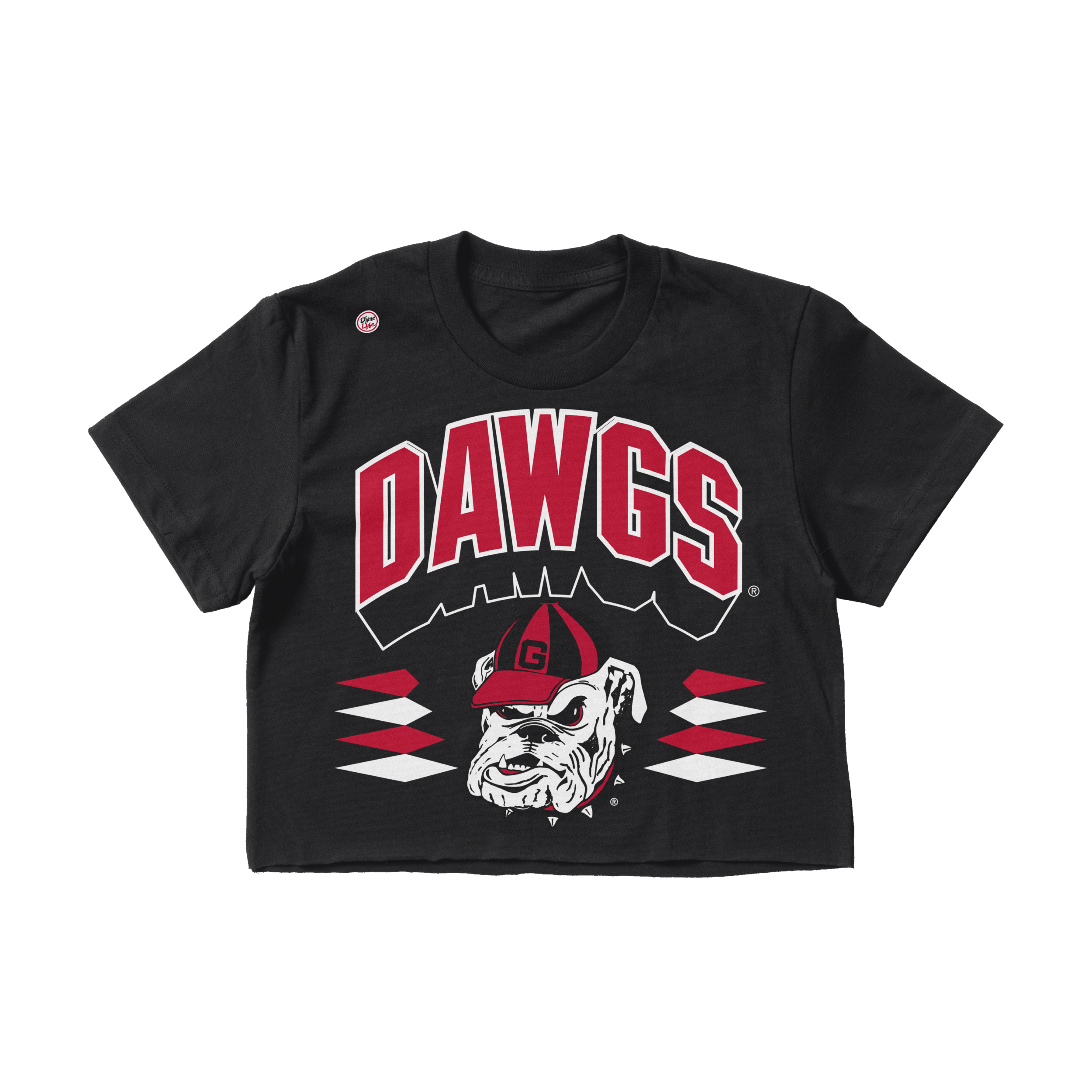 Georgia Bulldogs Women's Retro Crop