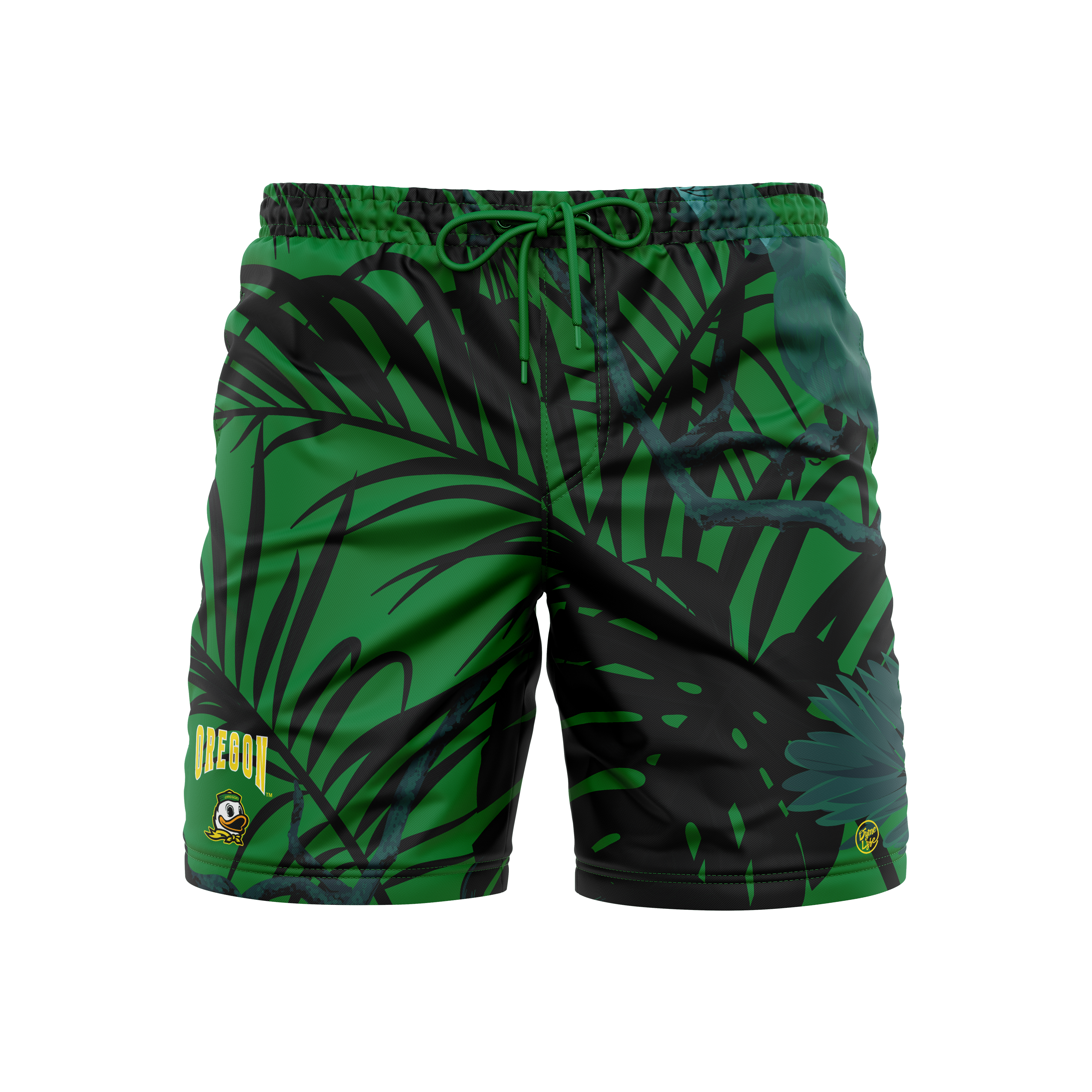 Oregon Ducks Men's Midnight Palm Trunks