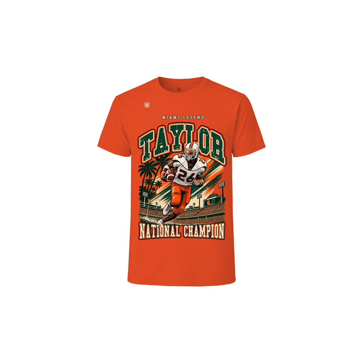 Miami Hurricanes Youth Sean Taylor Legend Tee - Orange