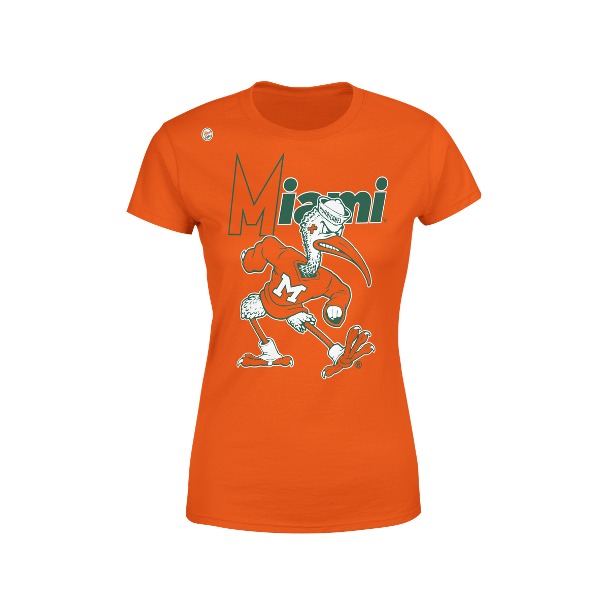 Miami Hurricanes Women’s Logo Tee