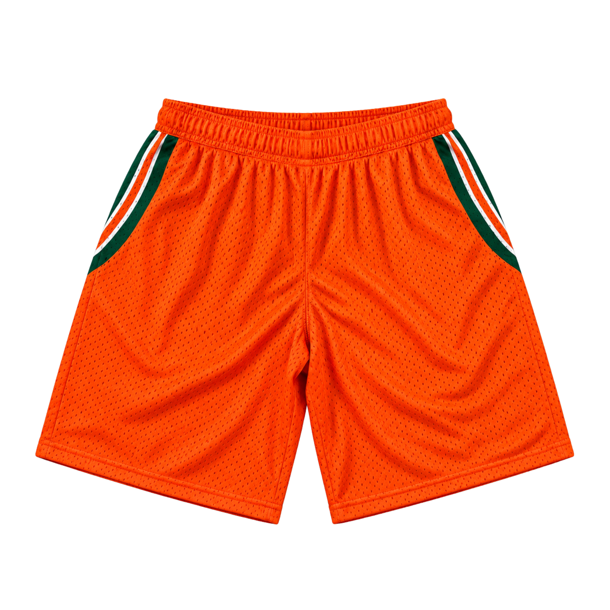 Miami Hurricanes Men's Sublimated '01 uni Mesh Shorts