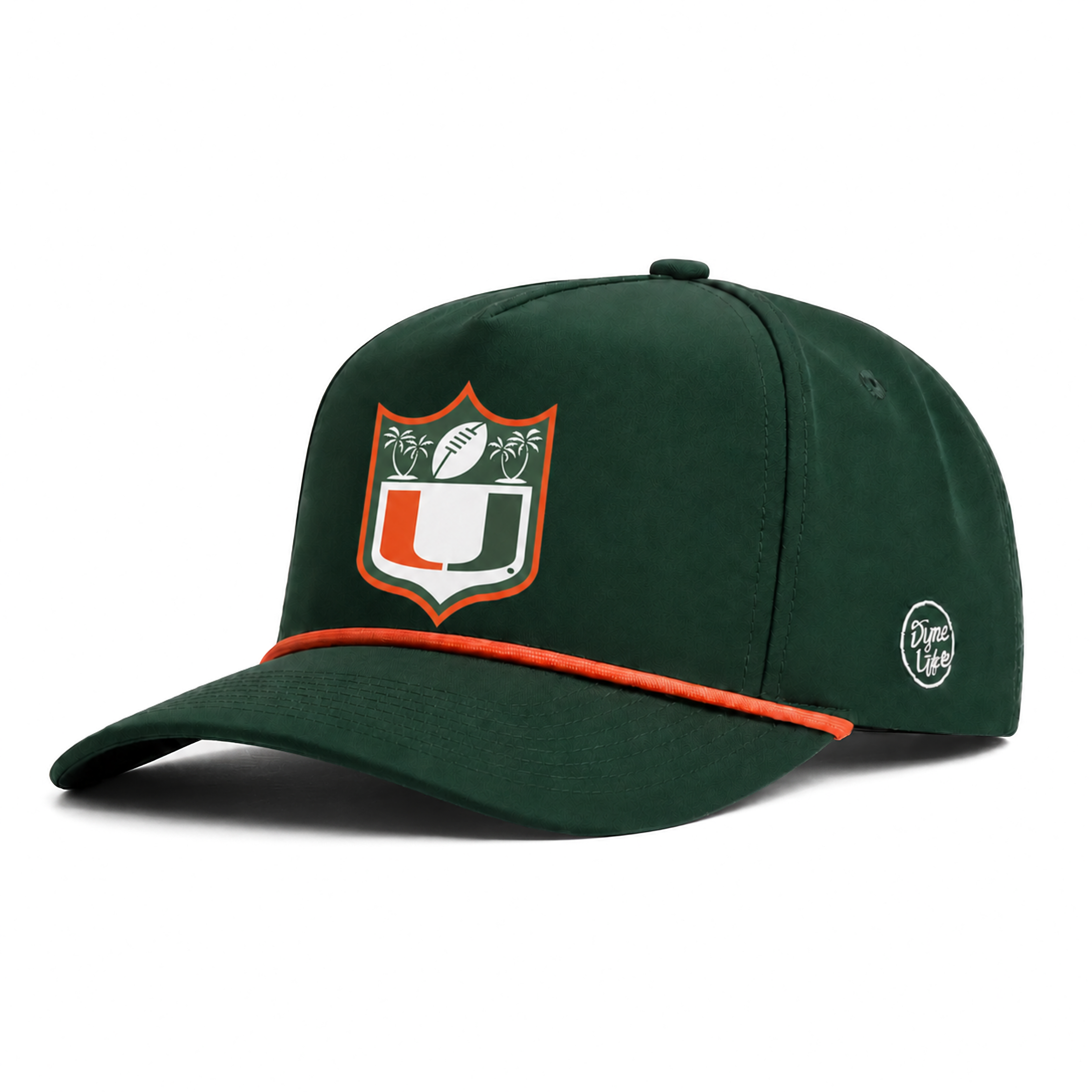 Miami Hurricanes Shield U Rope Hat