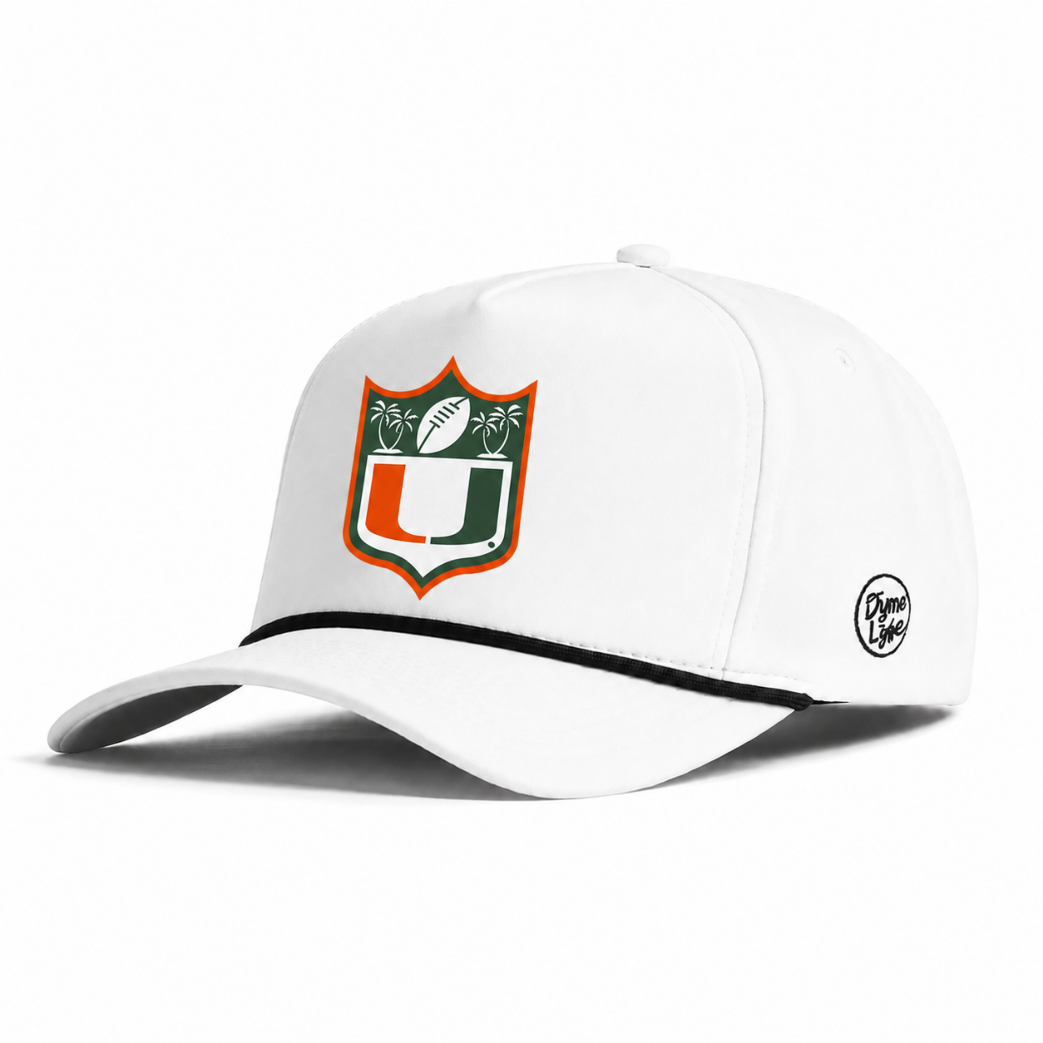 Miami Hurricanes Shield U Rope Hat