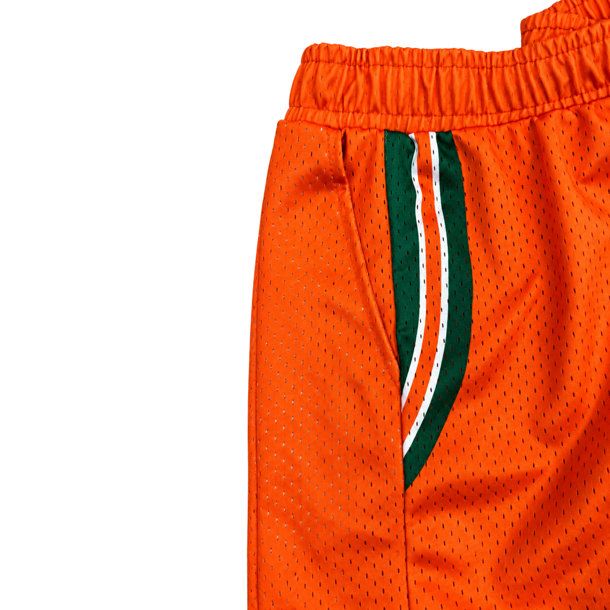 Miami Hurricanes Men's Sublimated '01 uni Mesh Shorts