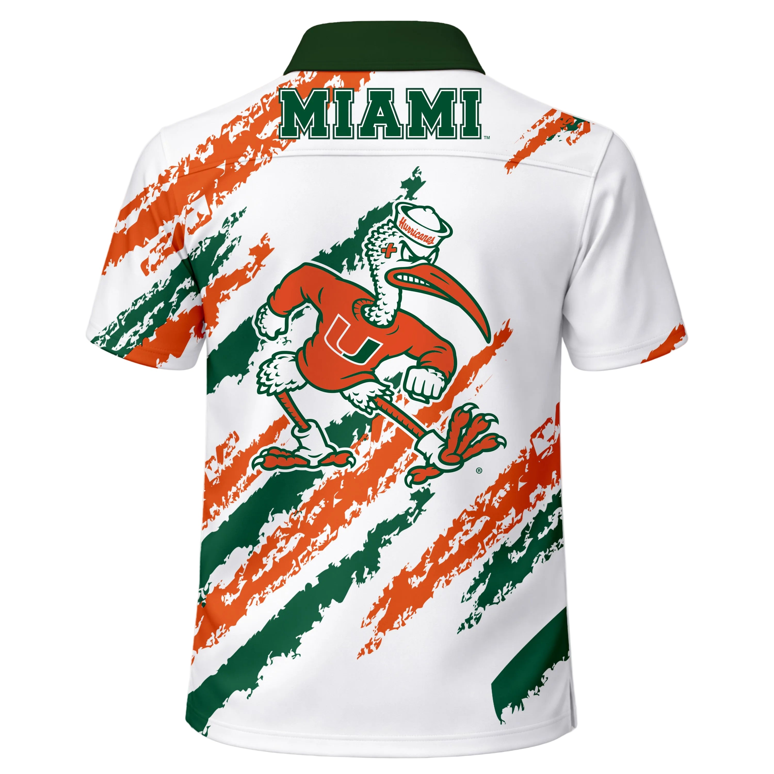Miami Hurricanes Men's Miami 90s Button Up