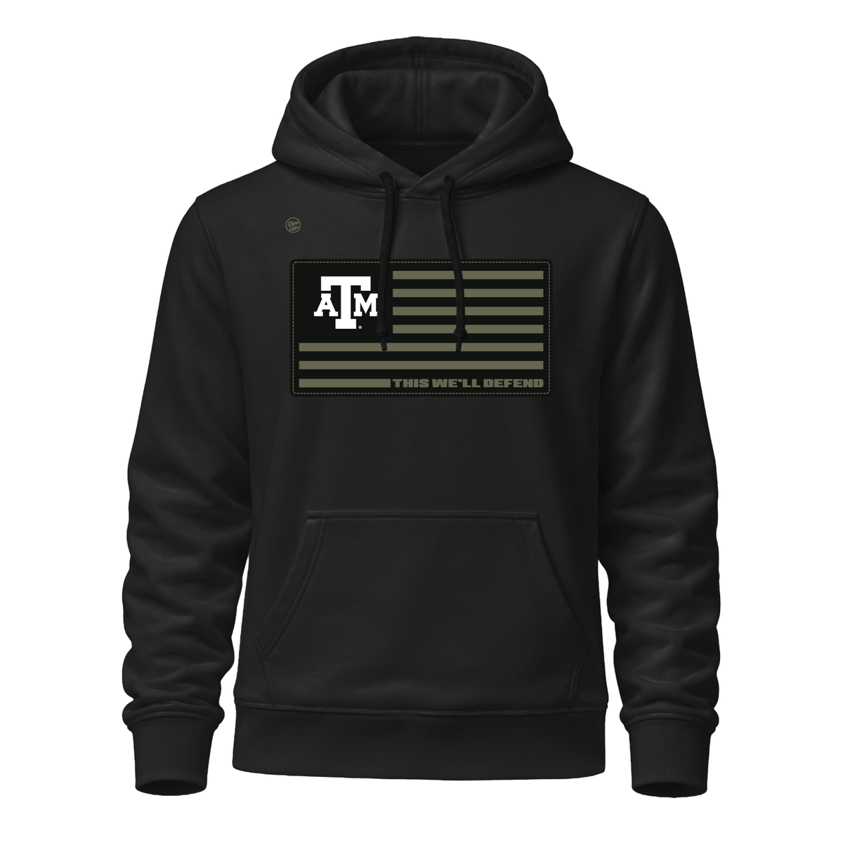 Texas A&M Aggies Men's Defend Hoodie - Black