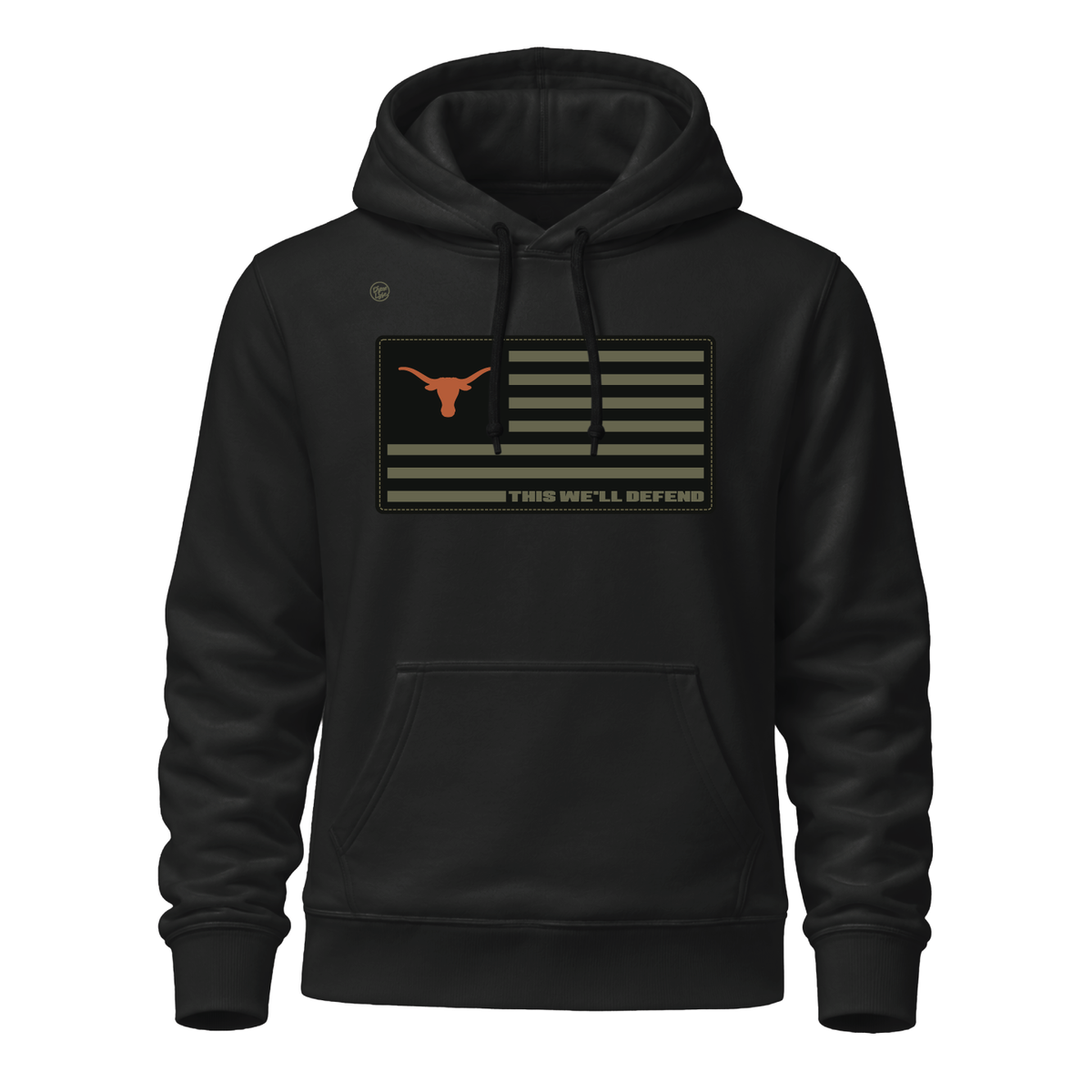 Texas Longhorns Men's Defend Hoodie - Black