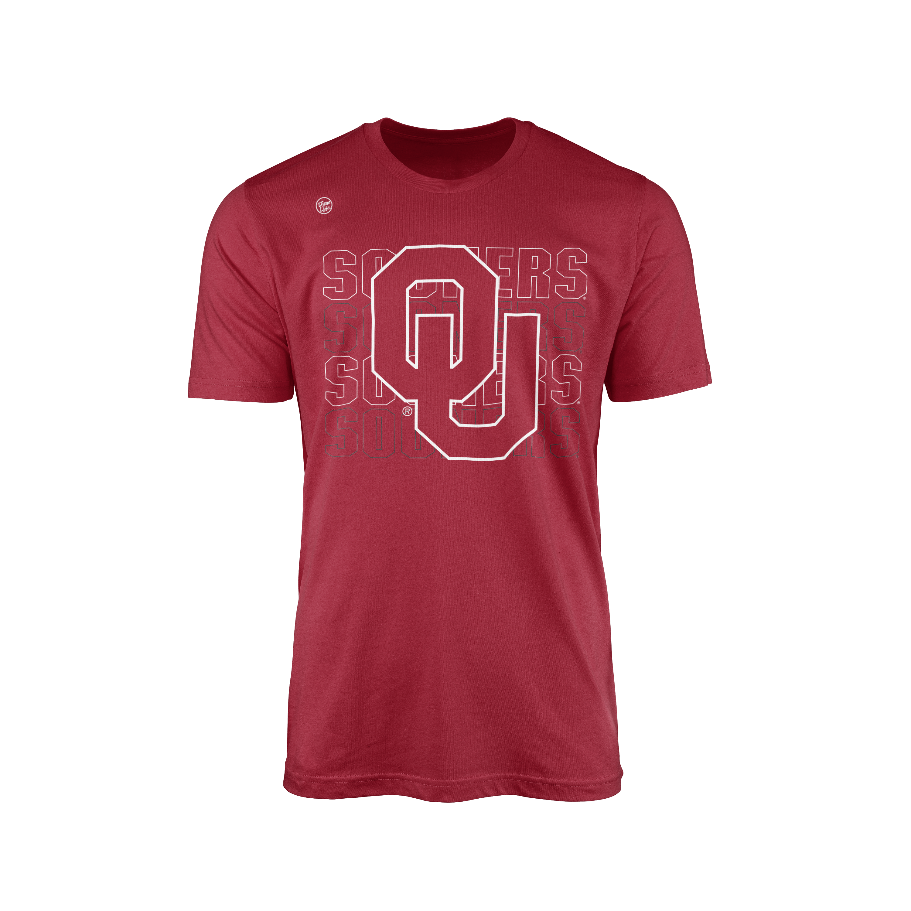 Oklahoma Sooners Men's Stacked Tee