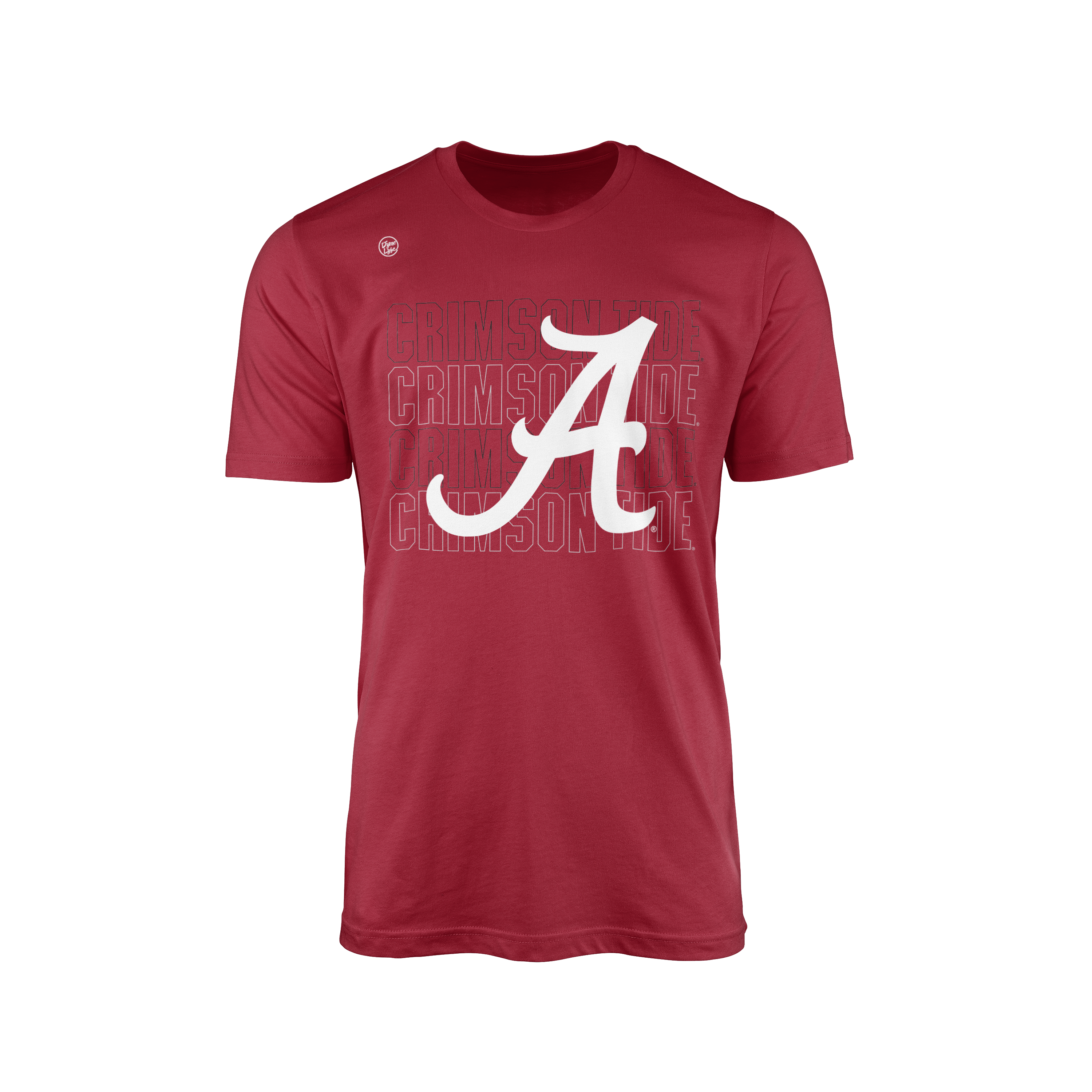 Alabama Crimson Tide Men's Stacked Tee