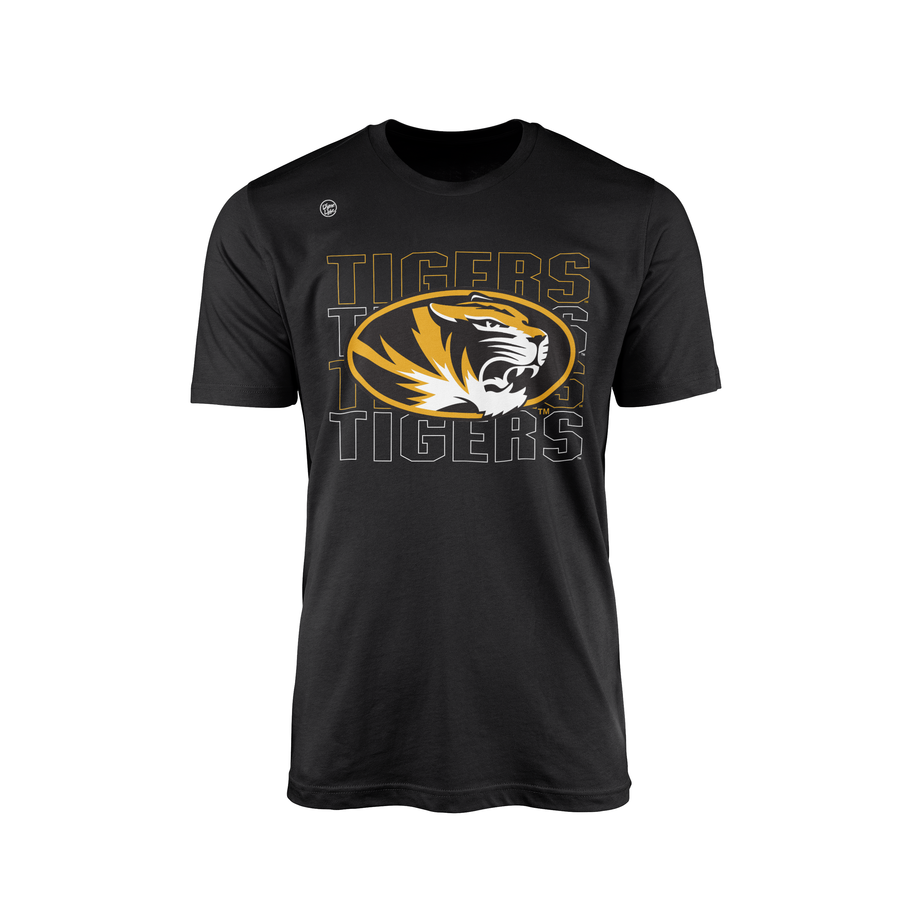 Missouri Tigers Men's Stacked Tee