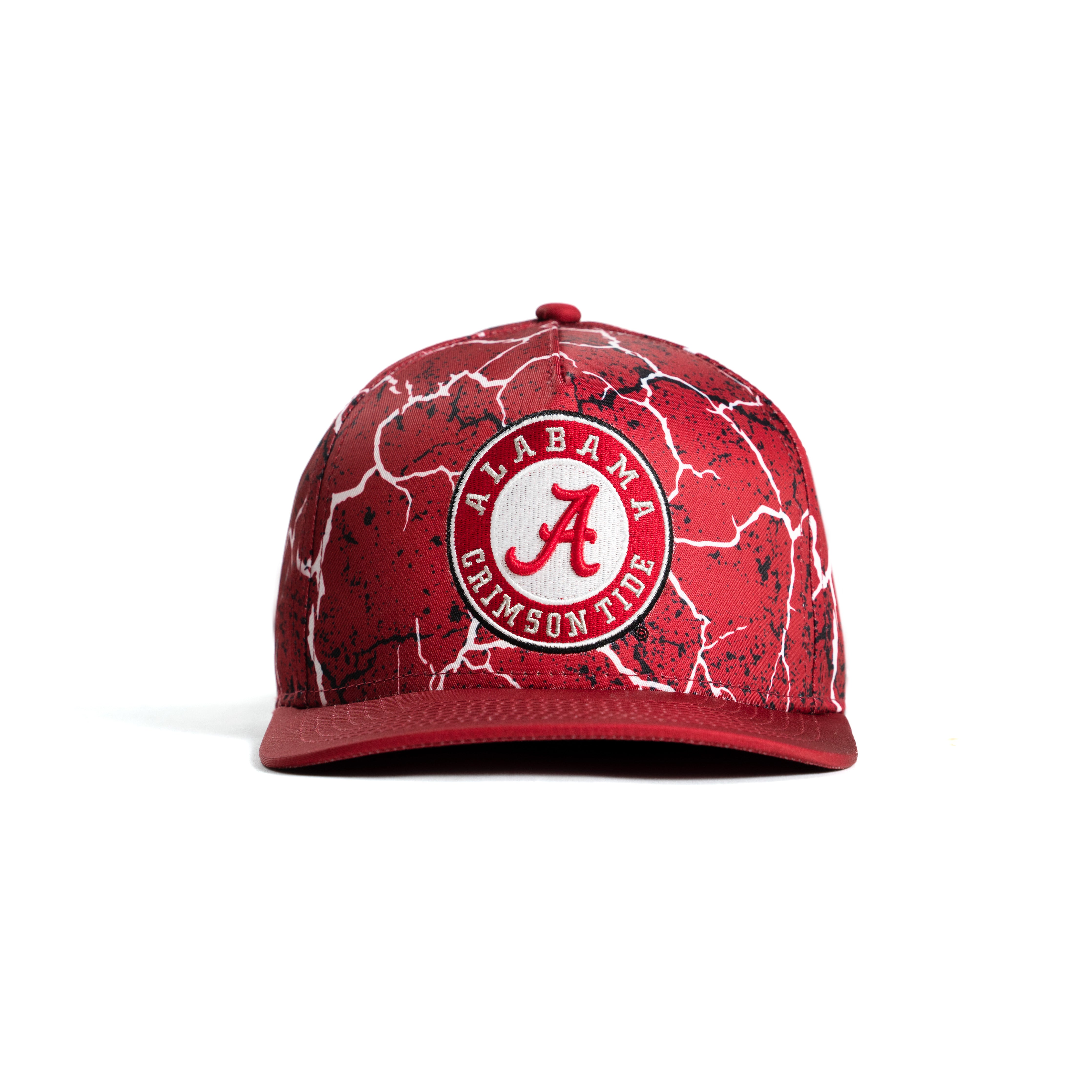 Alabama Crimson Tide Storm Snapback Hat, Size: , University of Alabama Crimson Tide, Dyme Lyfe, Officially Licensed Merch.