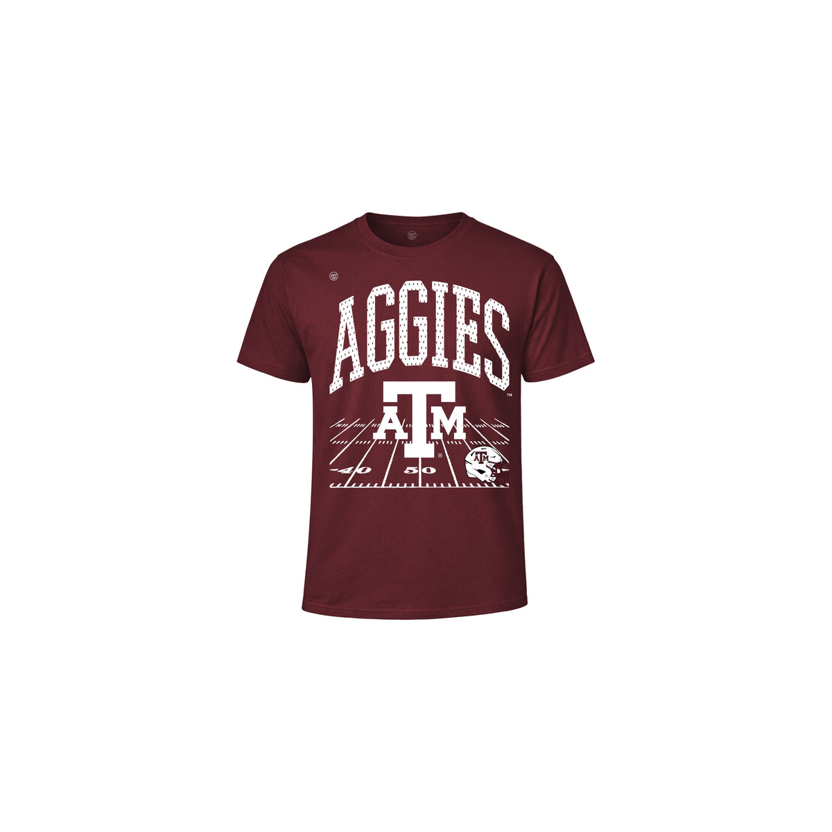 Texas A&M Aggies Youth Logo Field Tee