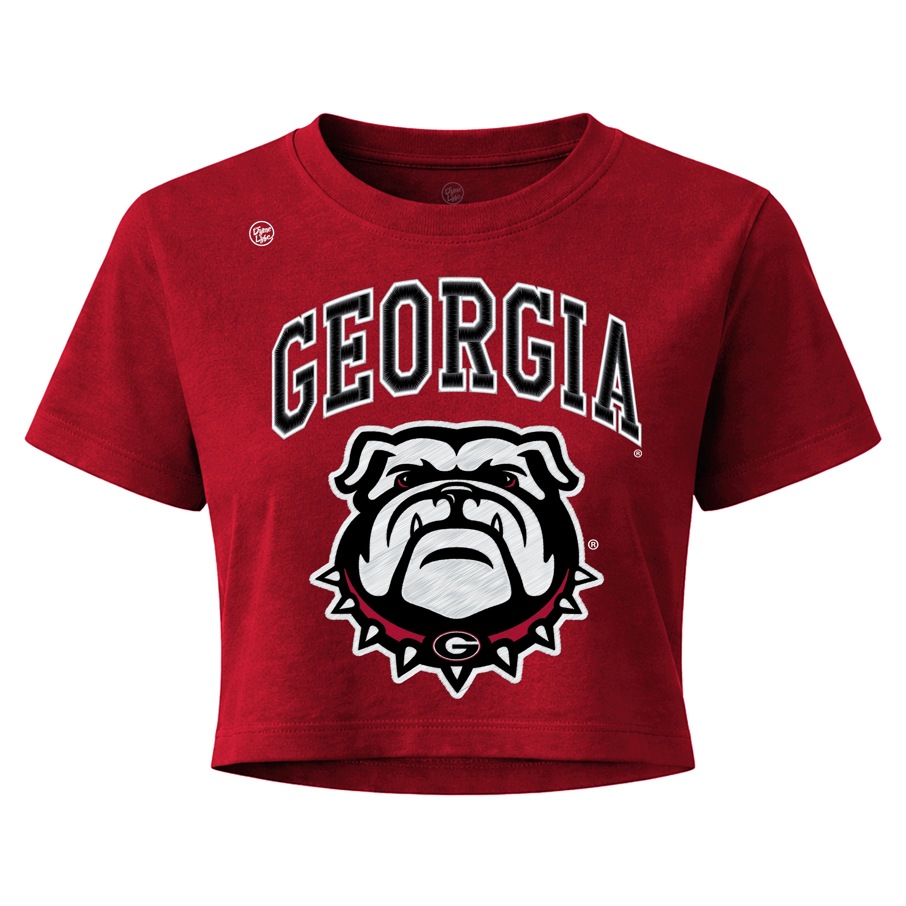 Georgia Bulldogs Women's Vintage Arch Crop Top