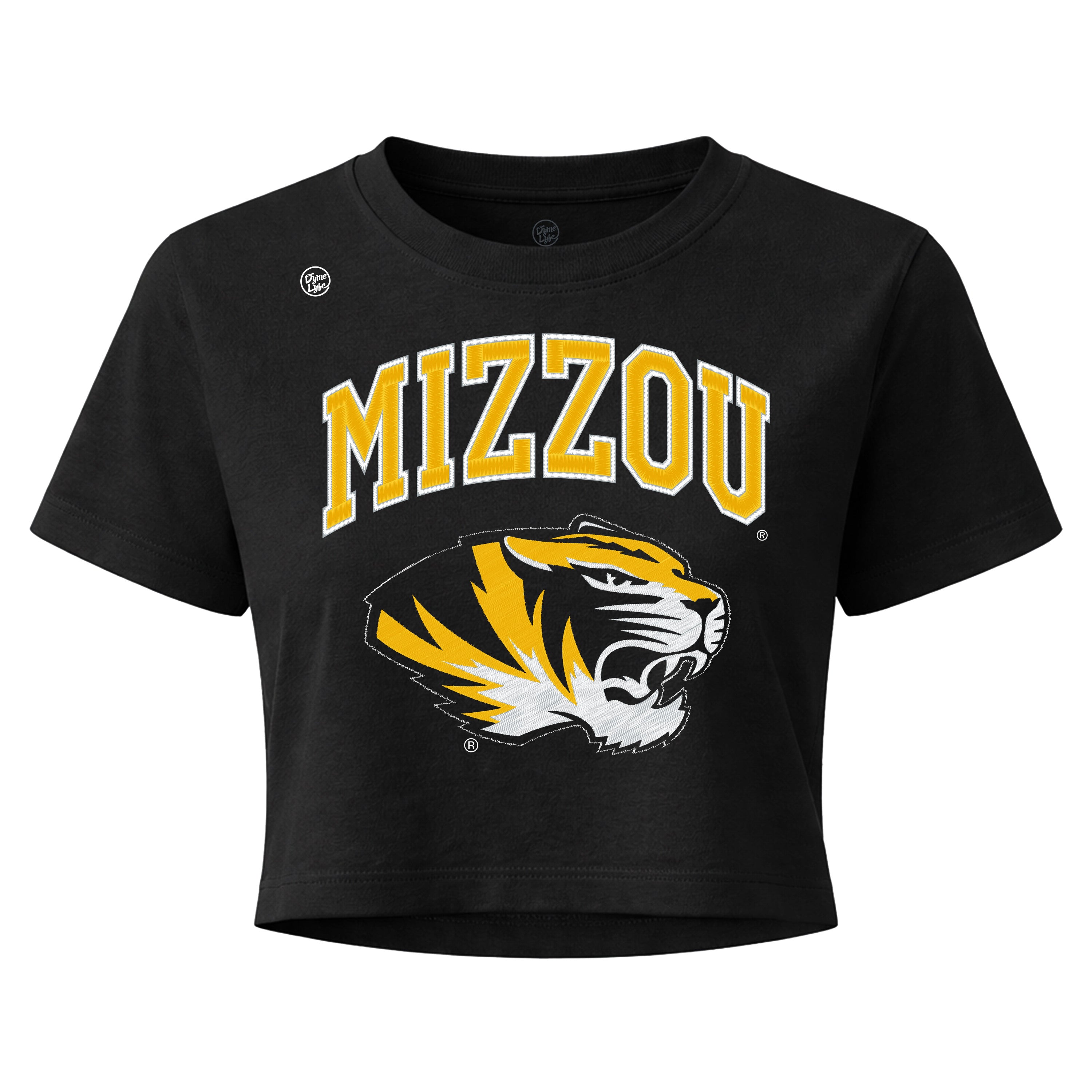 Missouri Tigers Women's Vintage Arch Crop Top