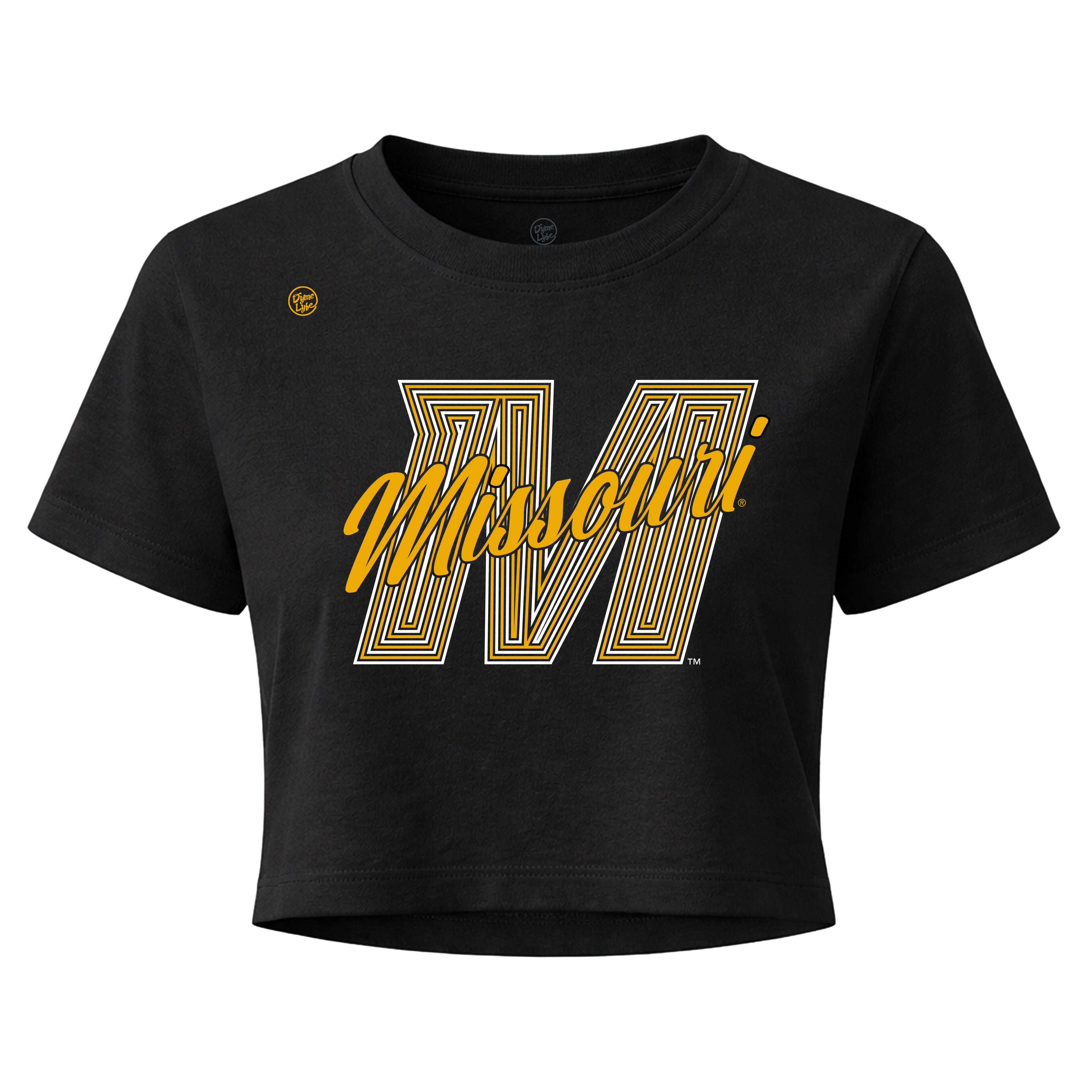 Missouri Tigers Women's Vice Script Crop Top