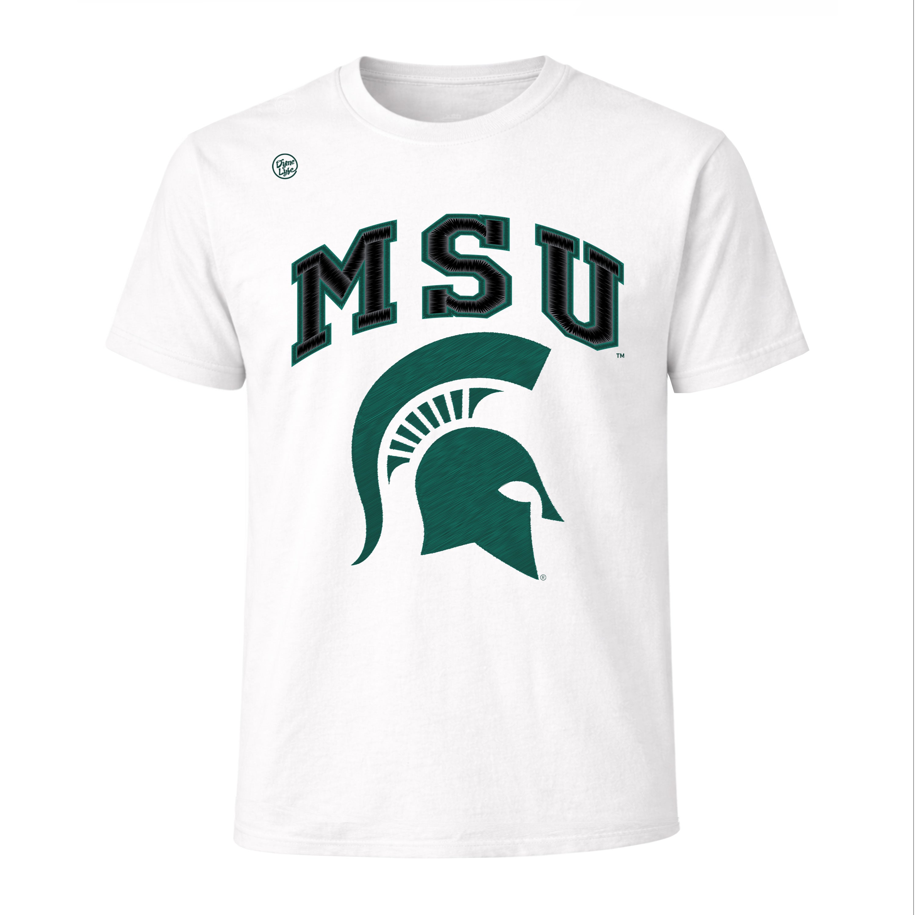 Michigan State Spartans Men's Vintage Arch Tee