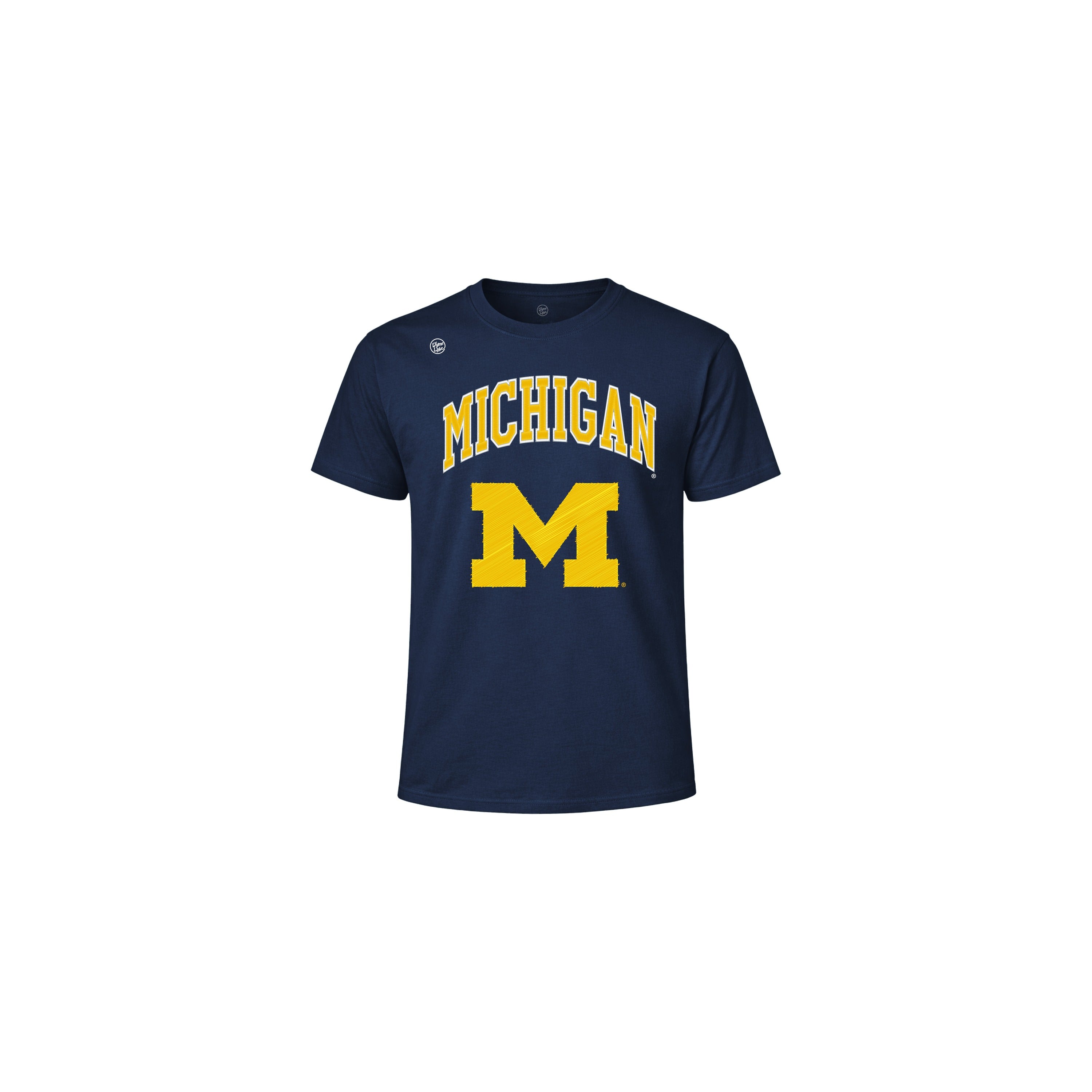 Michigan Wolverines Youth Vintage Arch Tee
