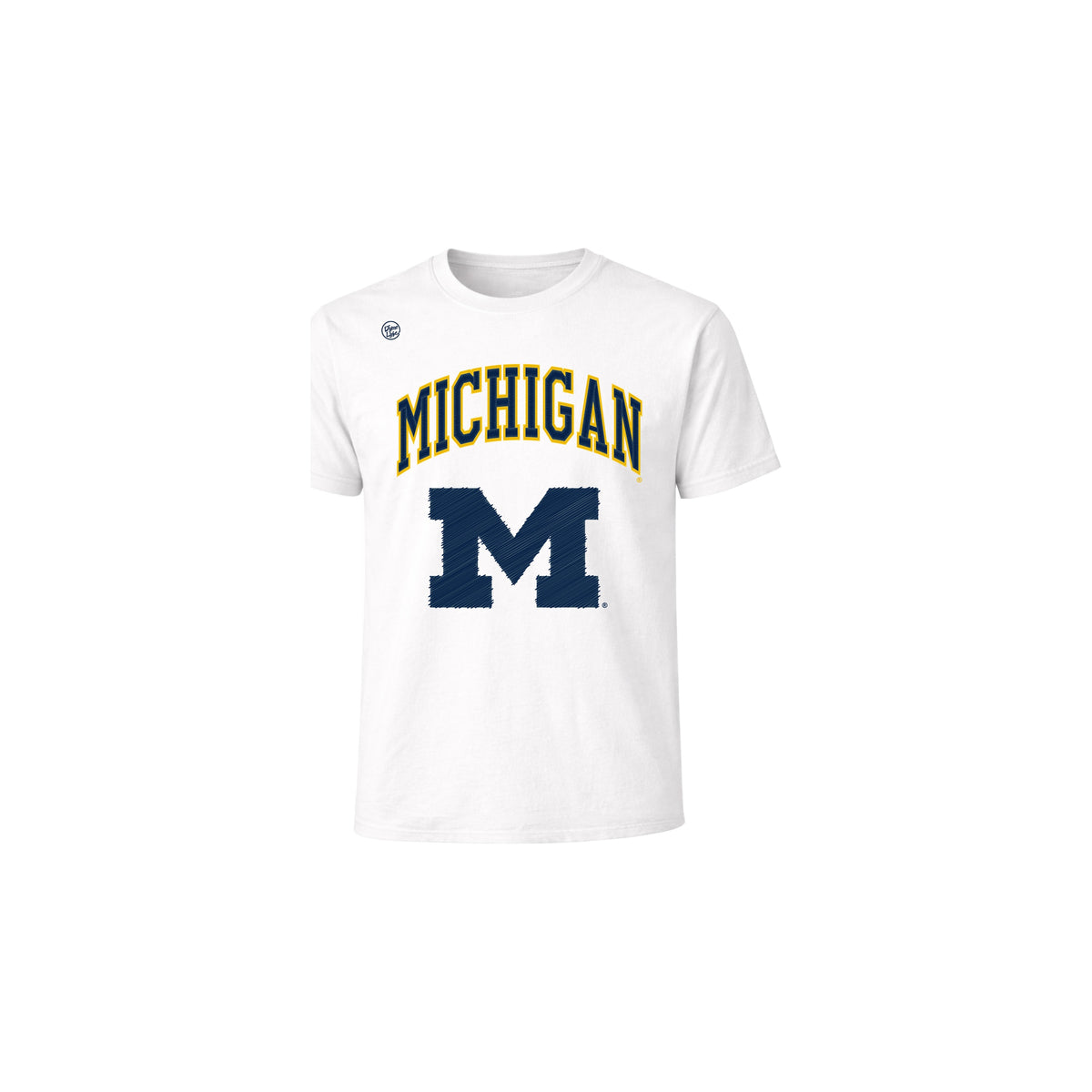 Michigan Wolverines Youth Vintage Arch Tee