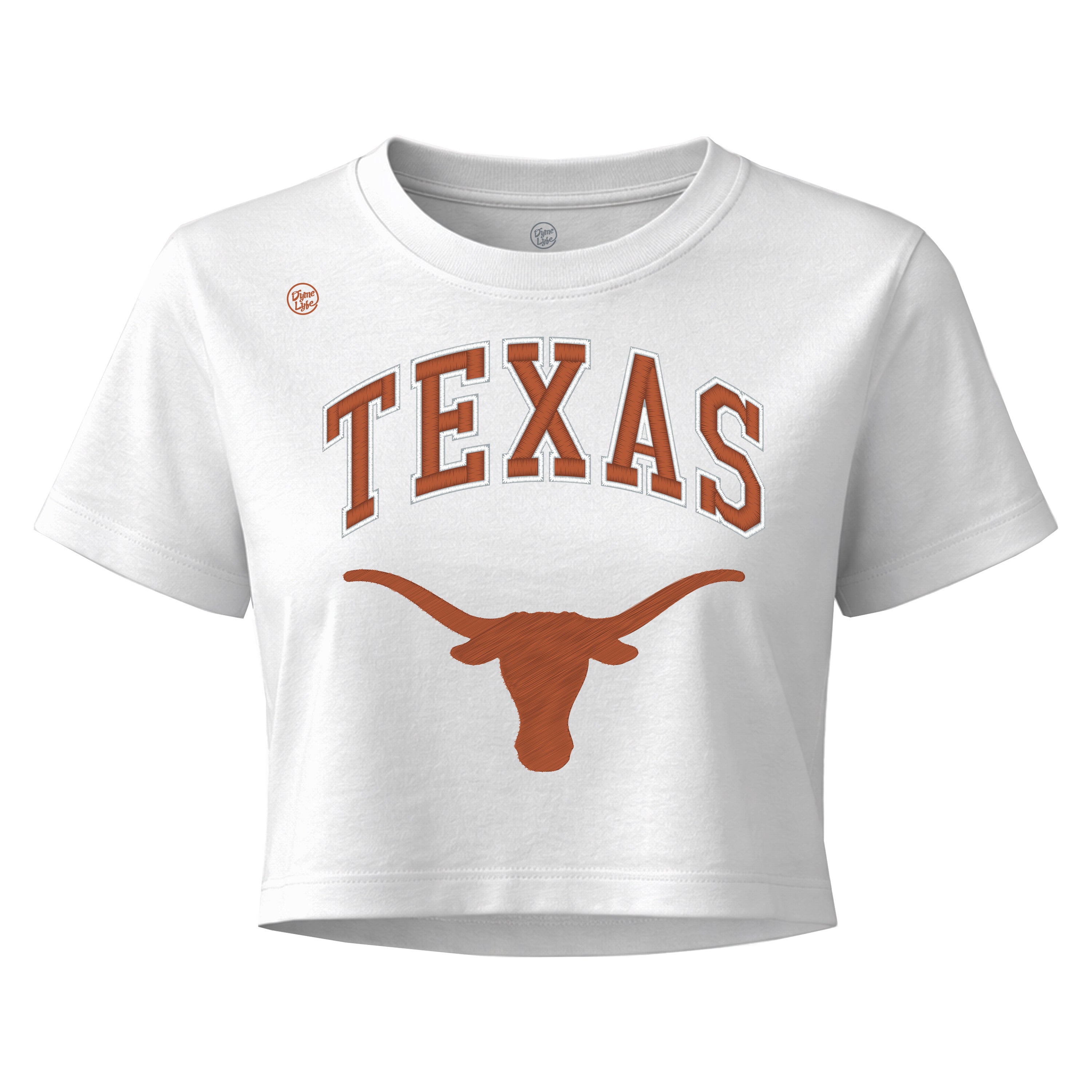 Texas Longhorns Women's Vintage Arch Crop Top