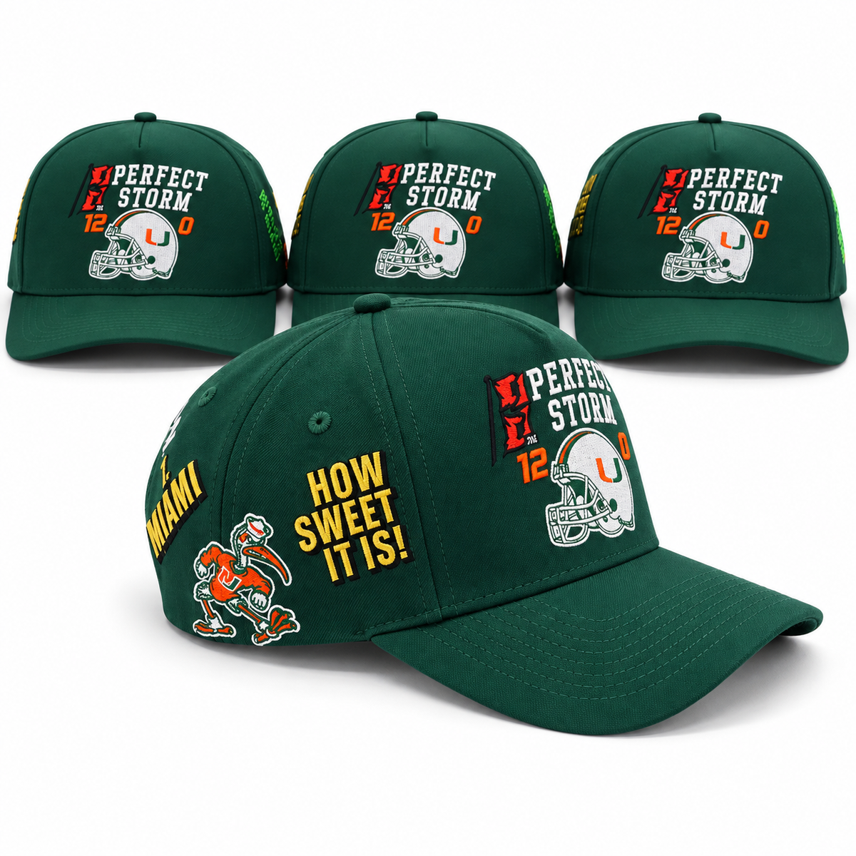 Miami Hurricanes '01 Perfect Storm Snapback