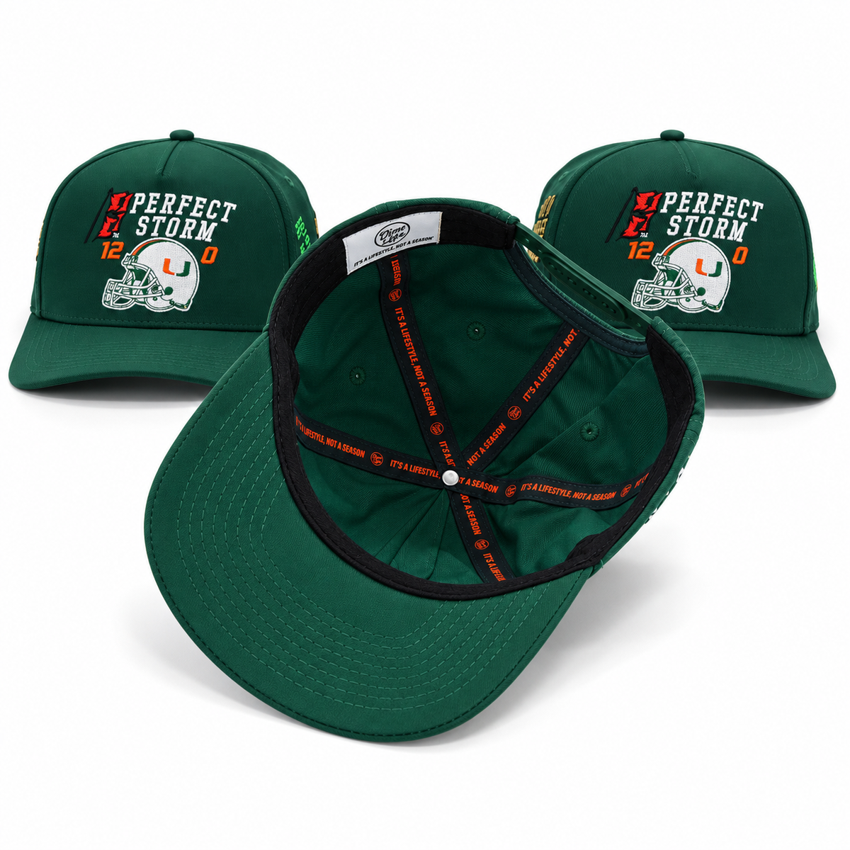 Miami Hurricanes '01 Perfect Storm Snapback