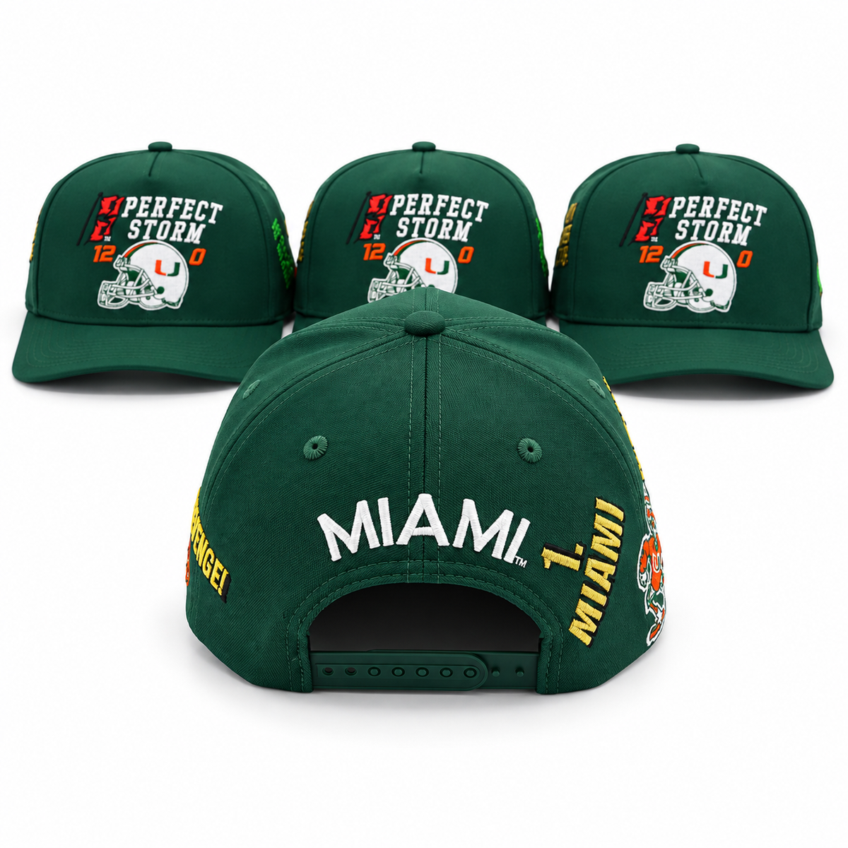 Miami Hurricanes '01 Perfect Storm Snapback