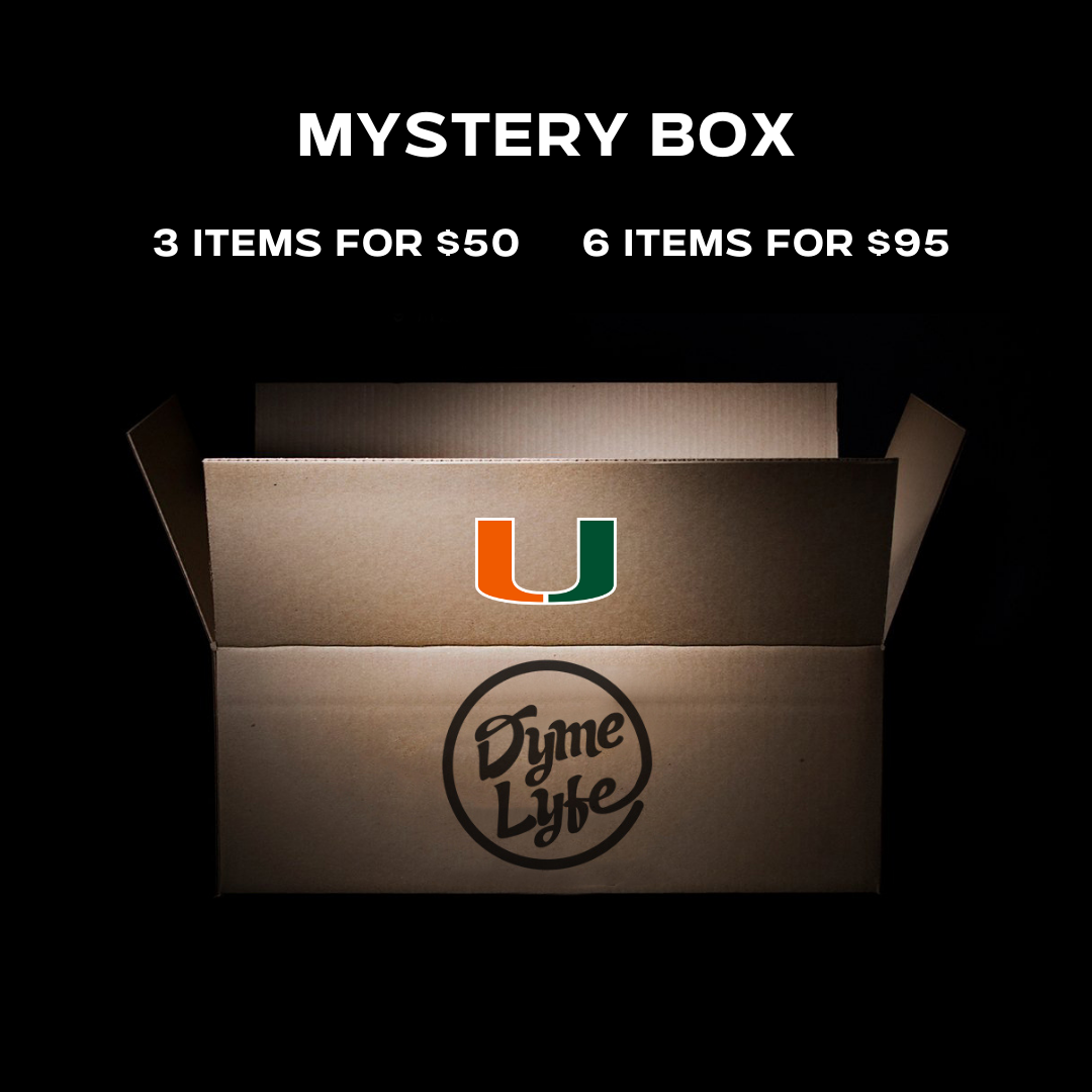 Miami Hurricanes 3 or 6 Item Mystery Box