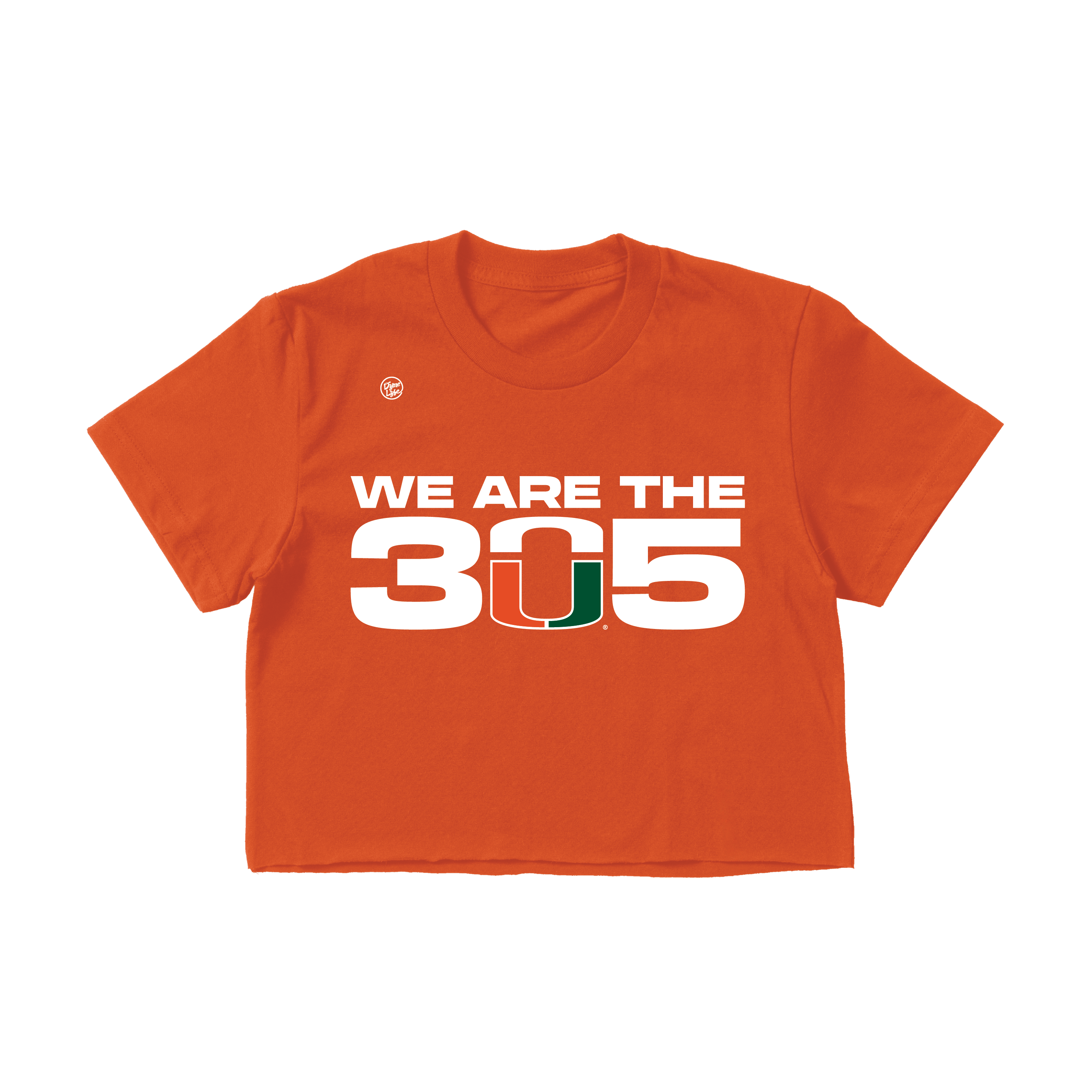 Miami Hurricanes Women's 305 Crop