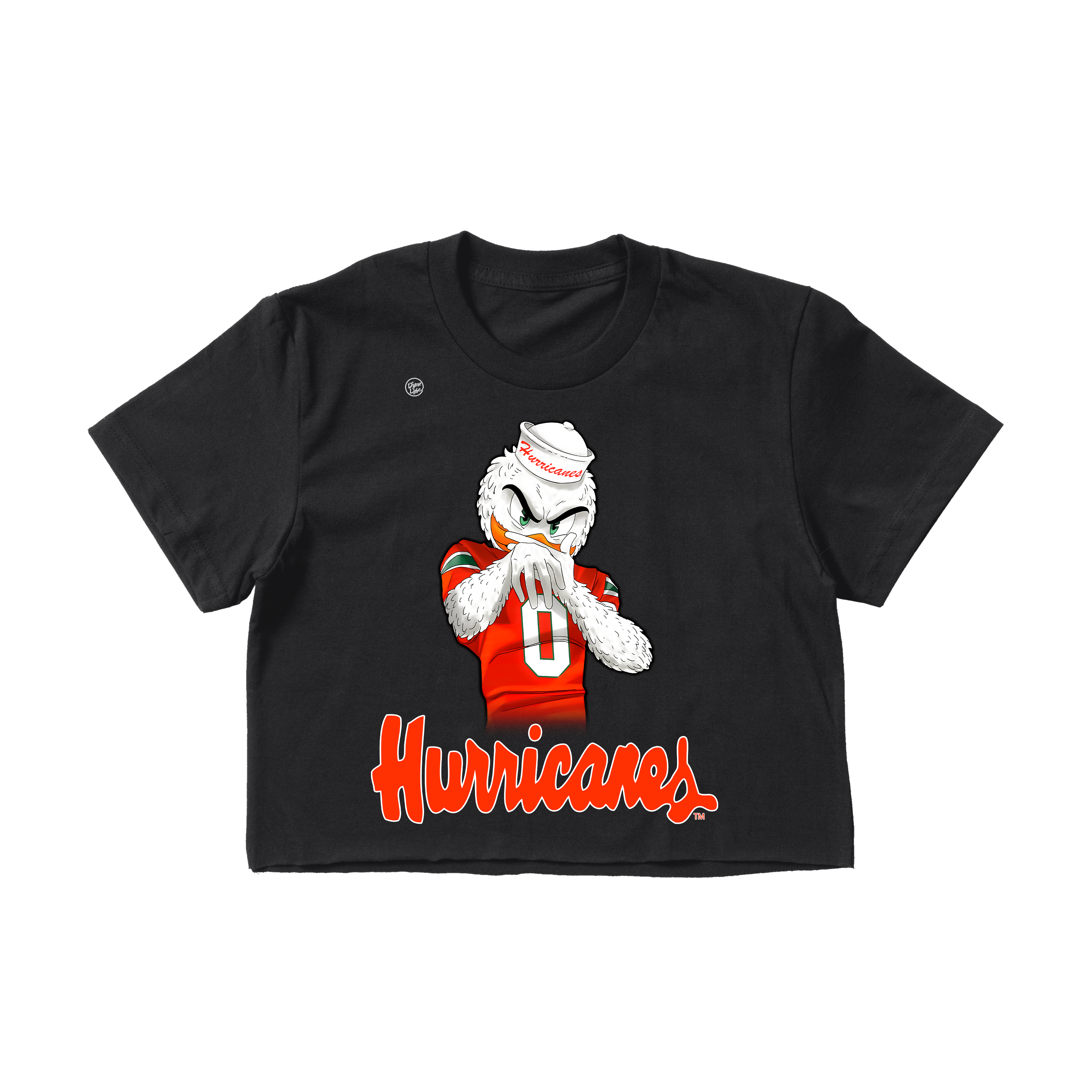 Miami Hurricanes Women's Sebastian TD Celly Crop