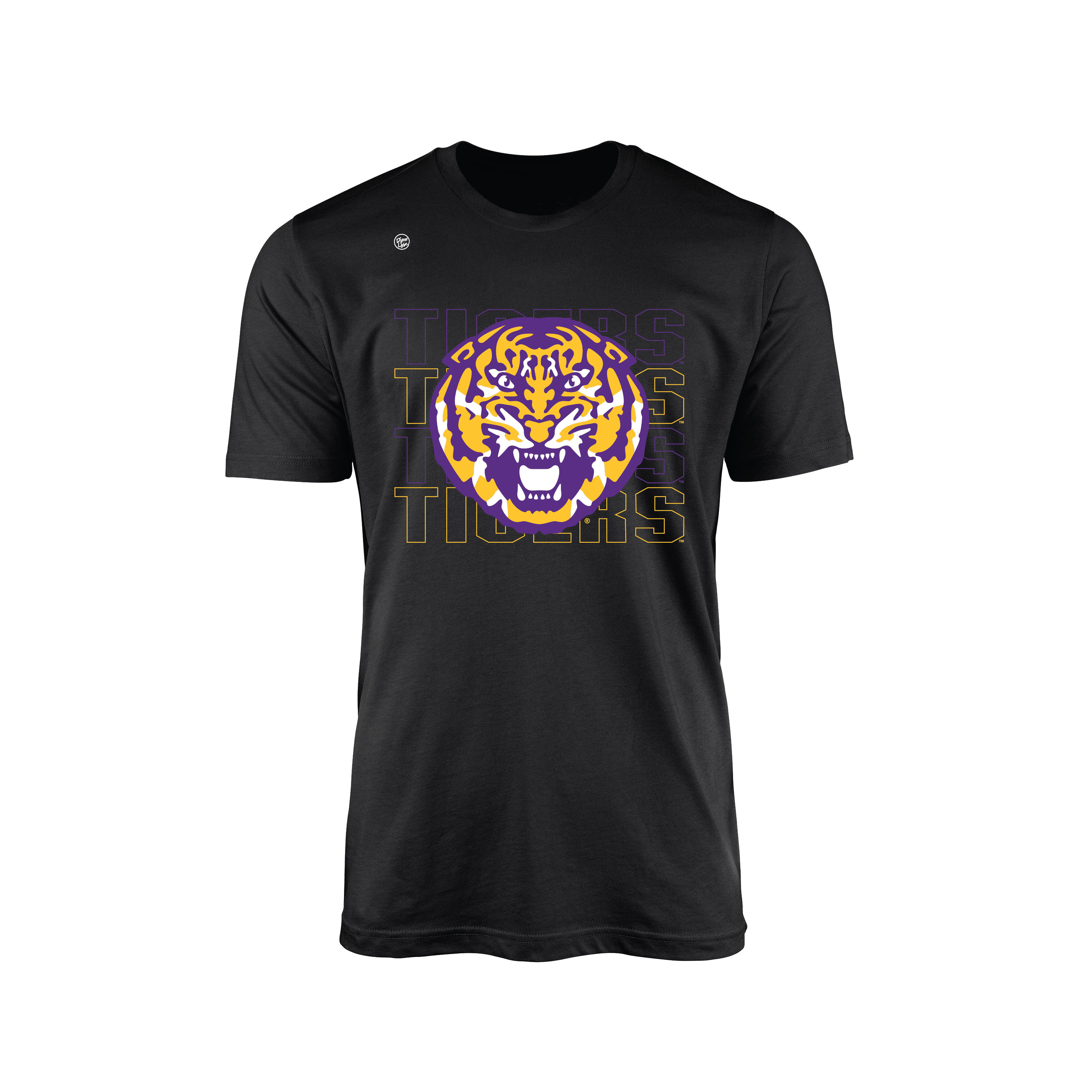 LSU Tigers Men's Stacked Tee