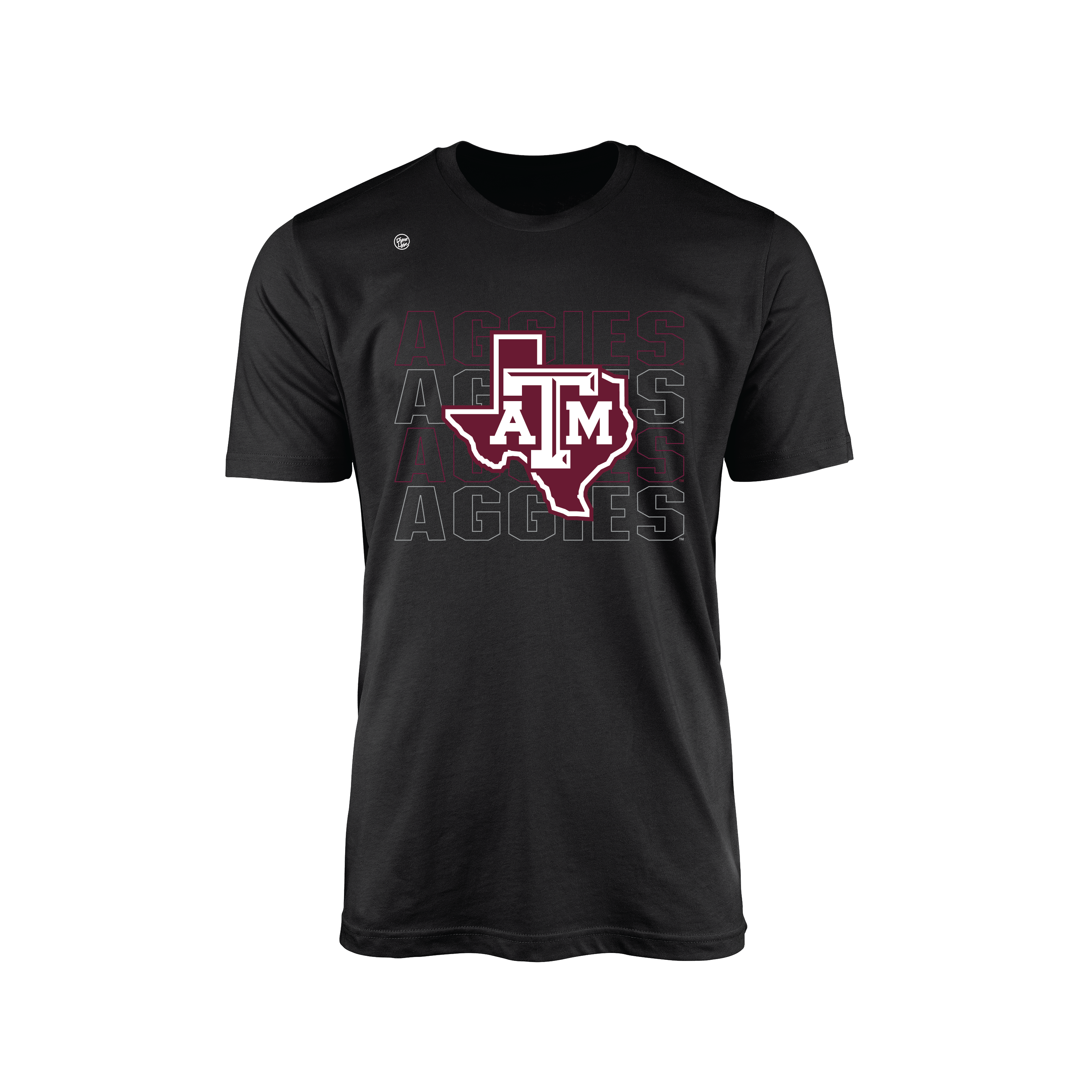 Texas A&M Aggies Men's Stacked Tee