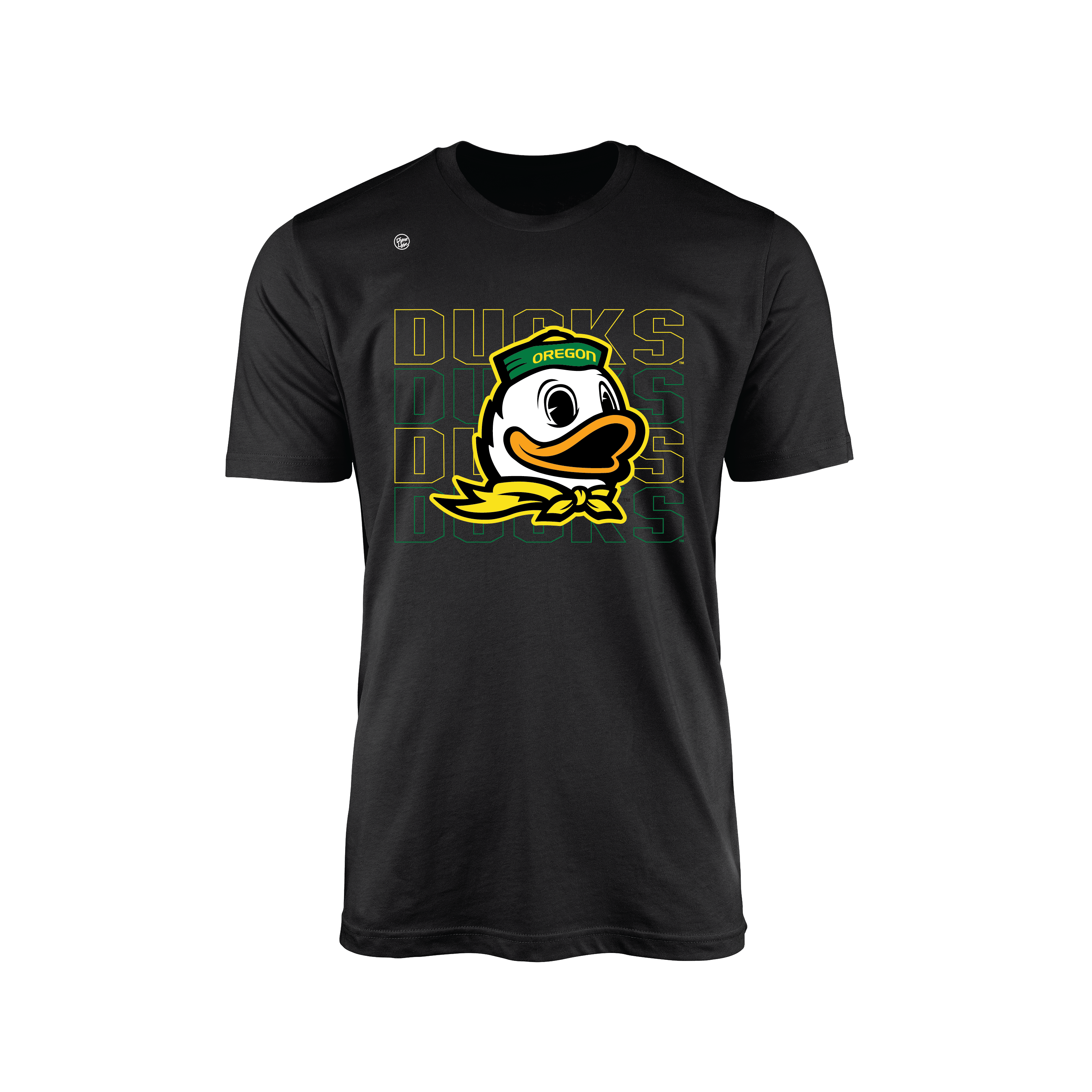 Oregon Ducks Men's Stacked Tee