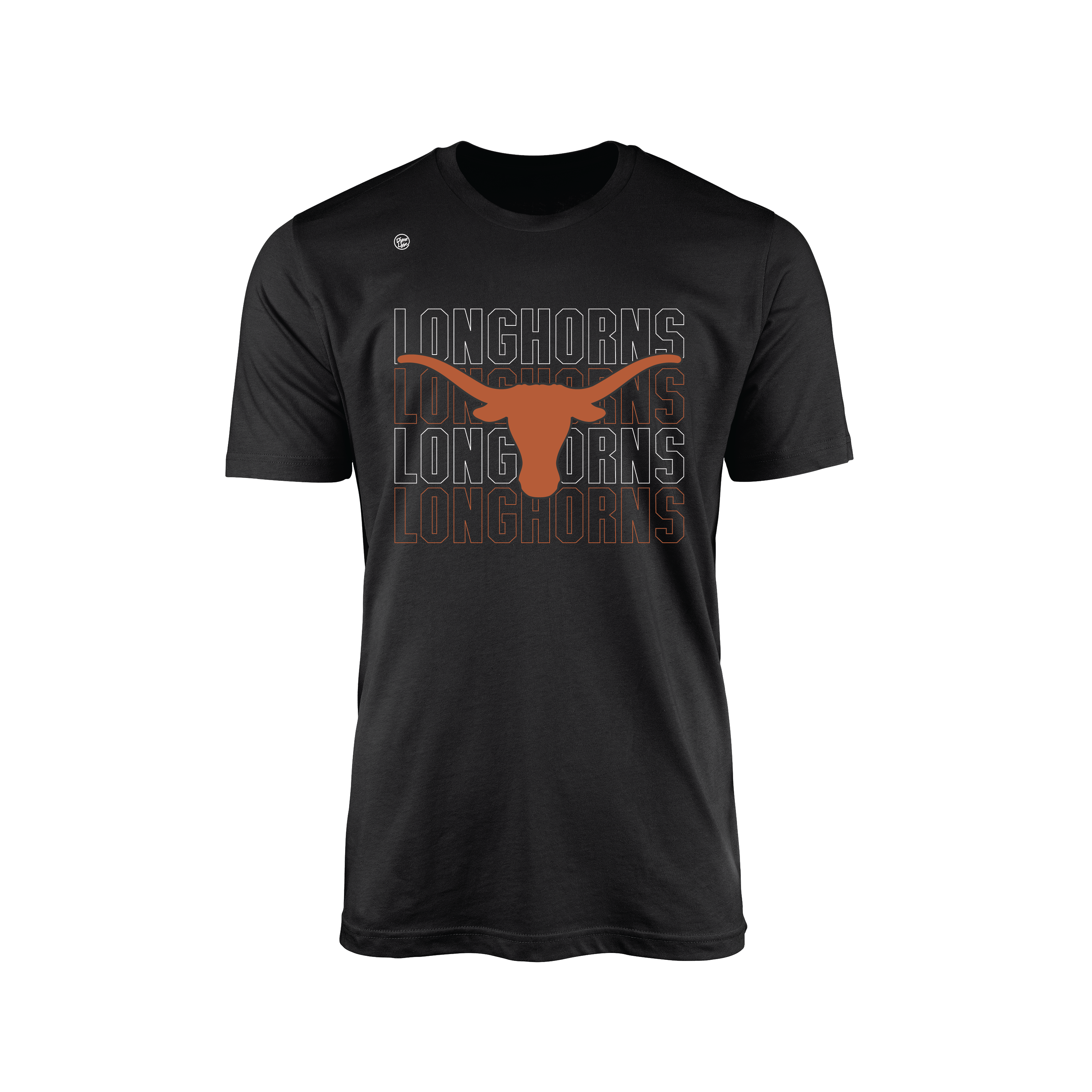 Texas Longhorns Men's Stacked Tee