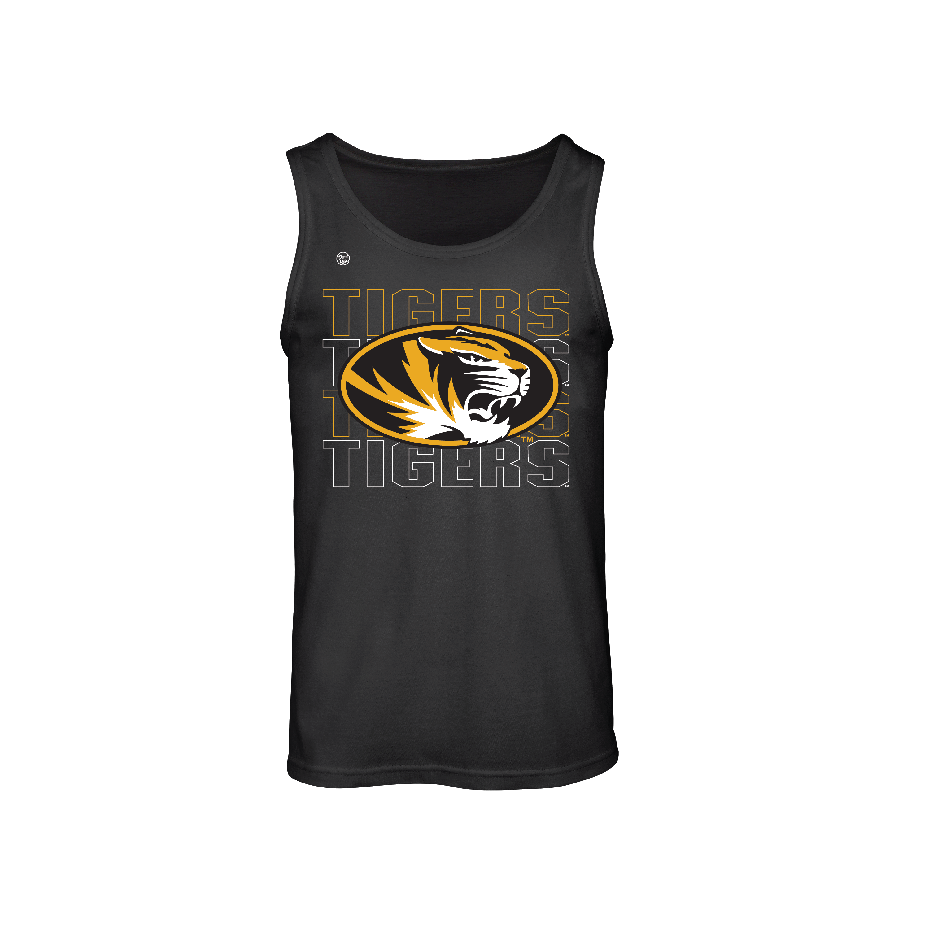 Missouri Tigers Men's Stacked Tank