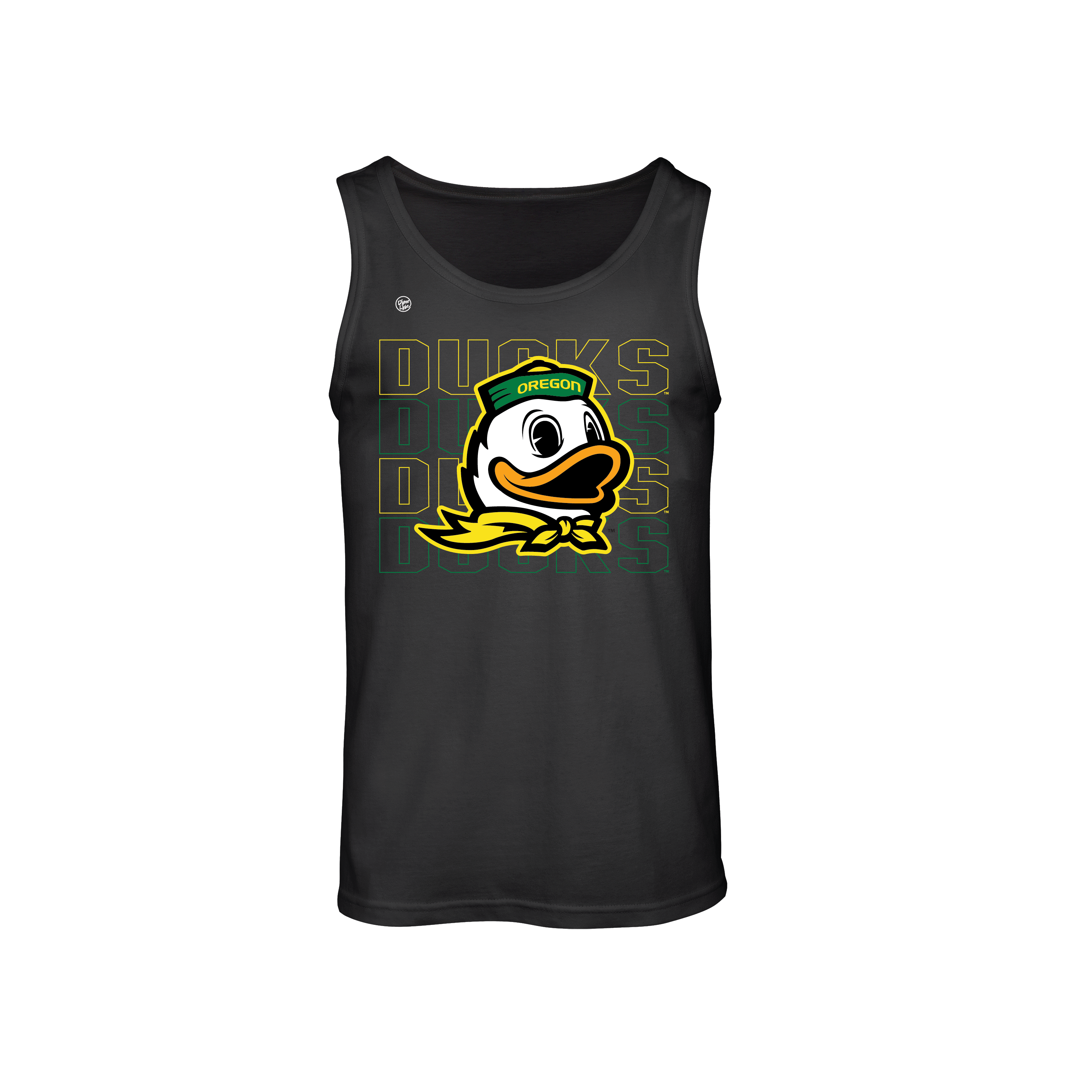 Oregon Ducks Men's Stacked Tank