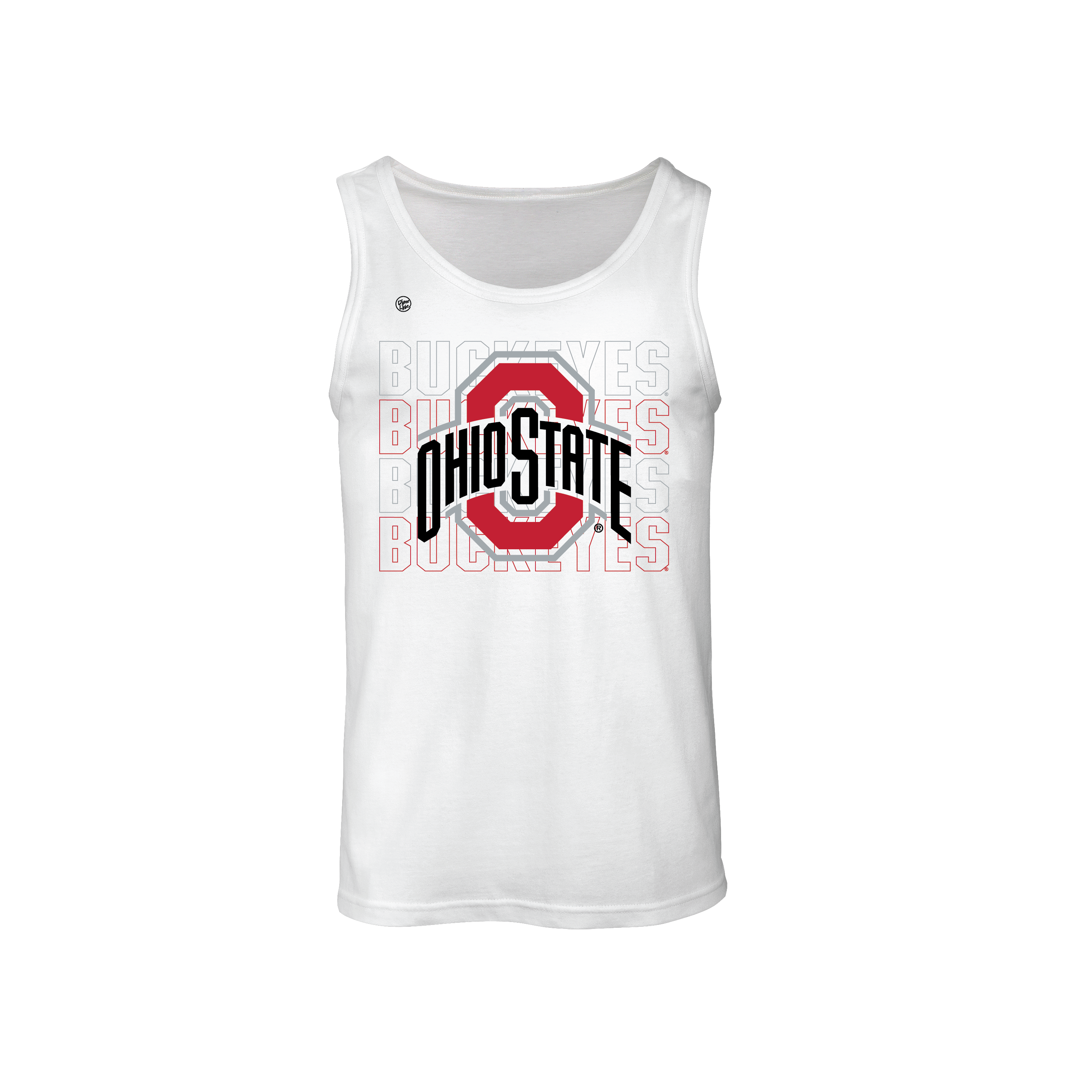 Ohio State Buckeyes Men's Stacked Tank