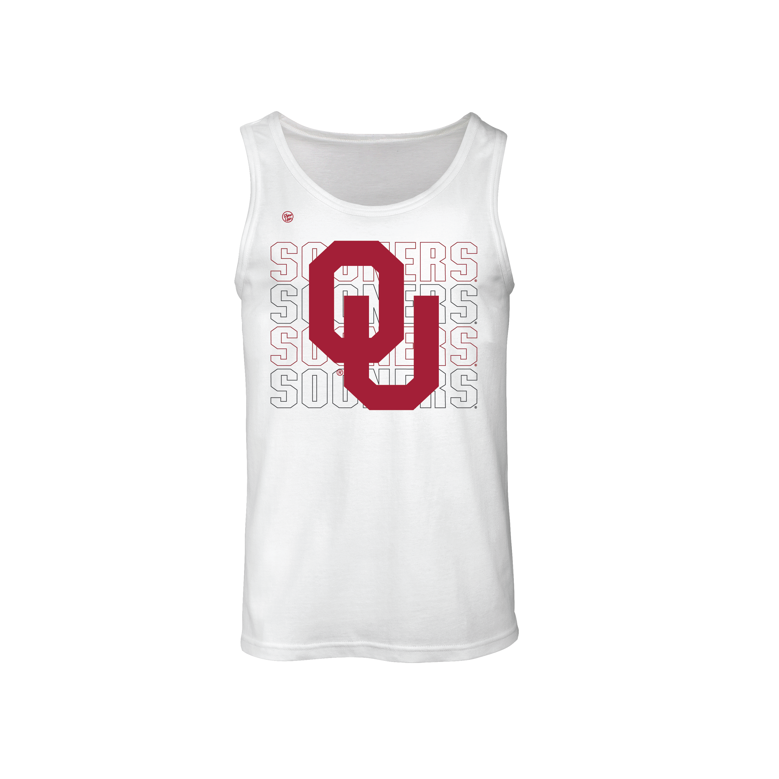 Oklahoma Sooners Men's Stacked Tank