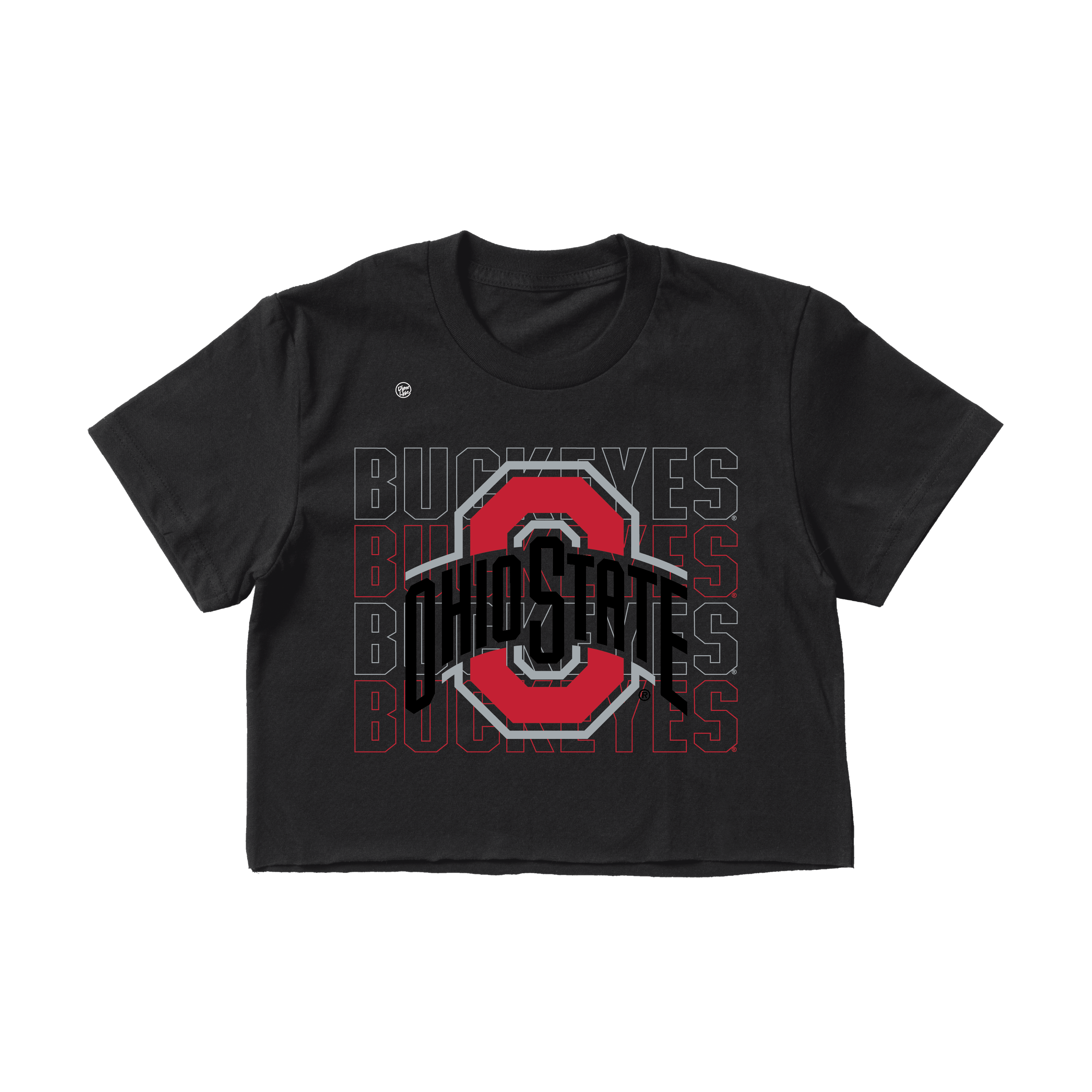 Ohio State Buckeyes Women's Stacked Crop