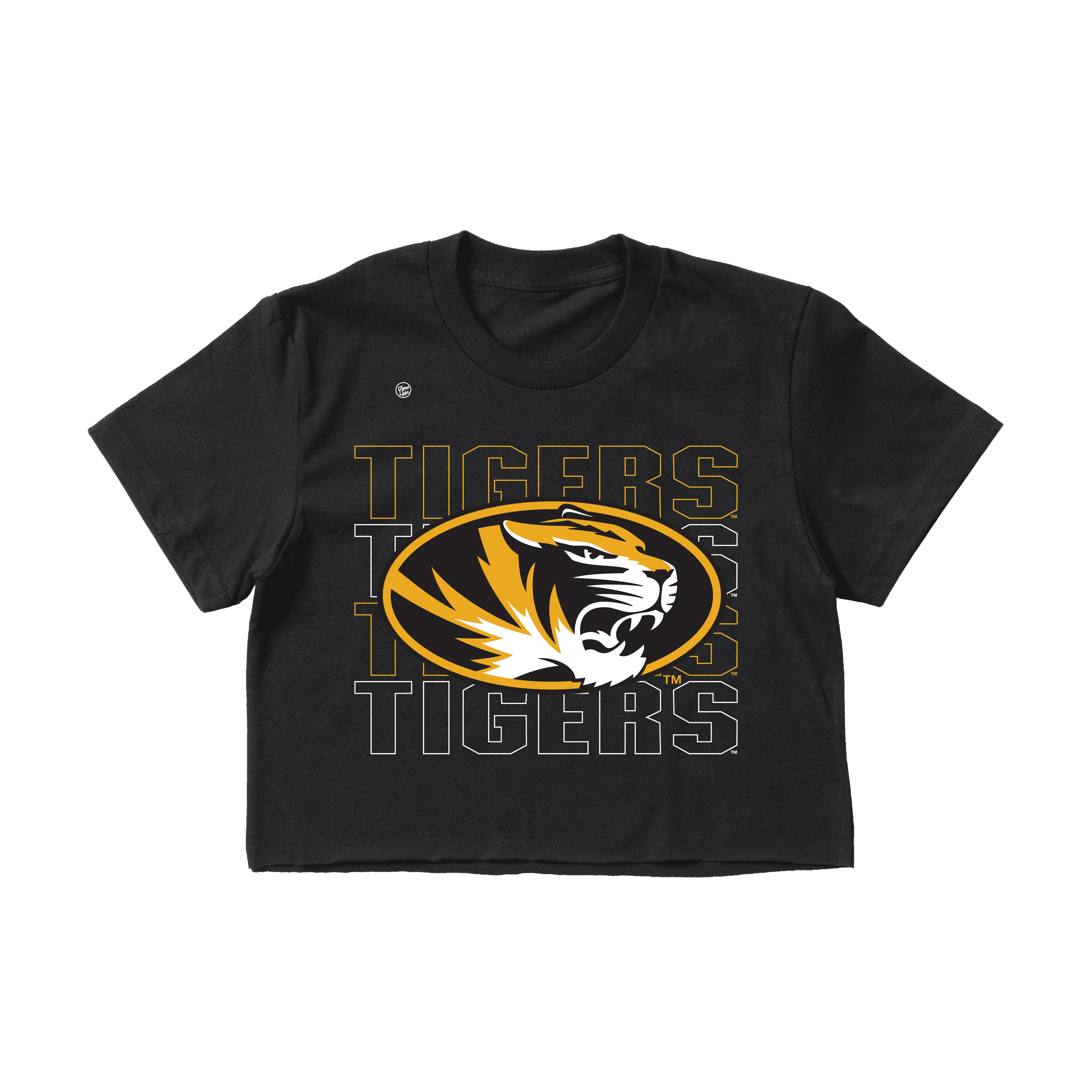 Missouri Tigers Women's Stacked Crop