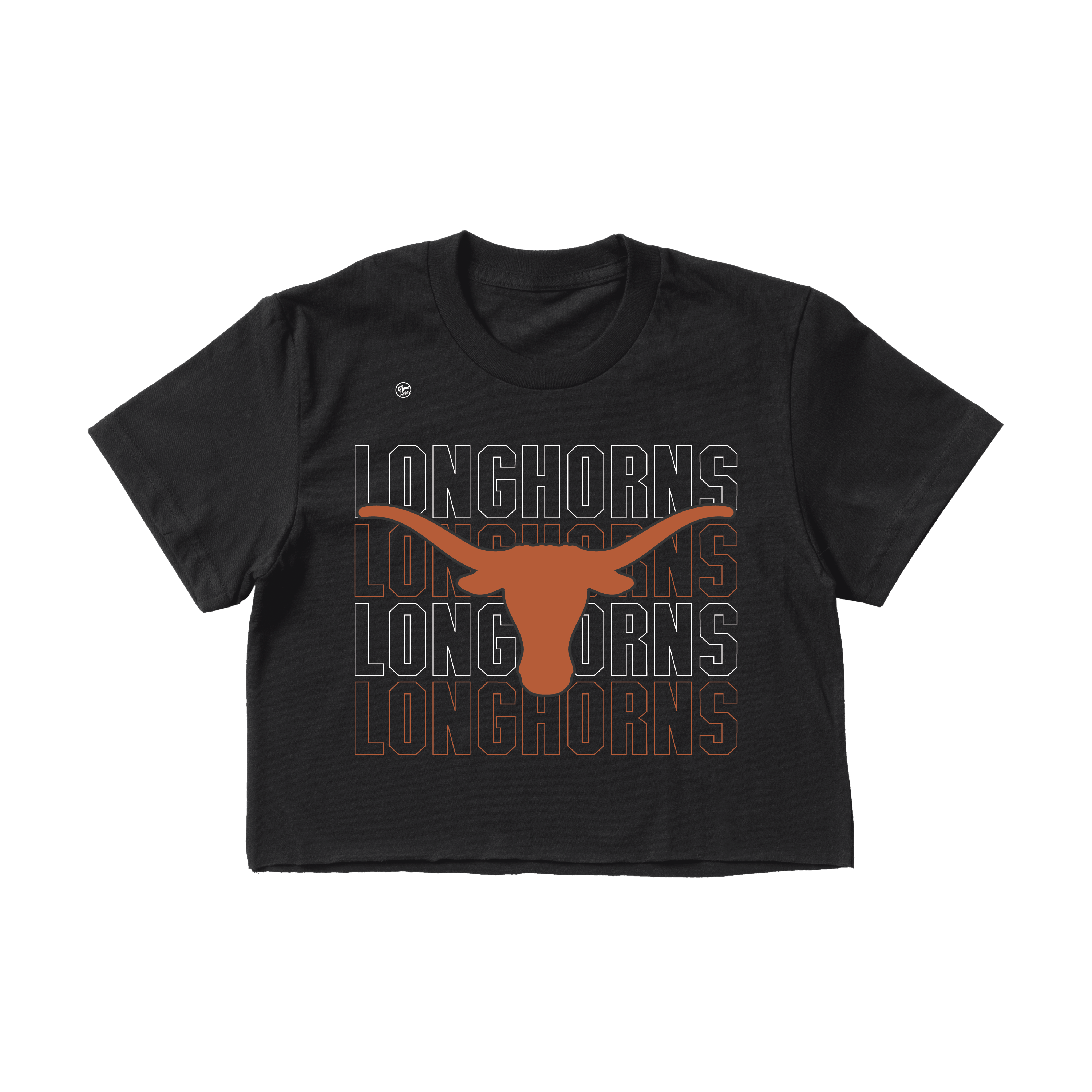Texas Longhorns Women's Stacked Crop